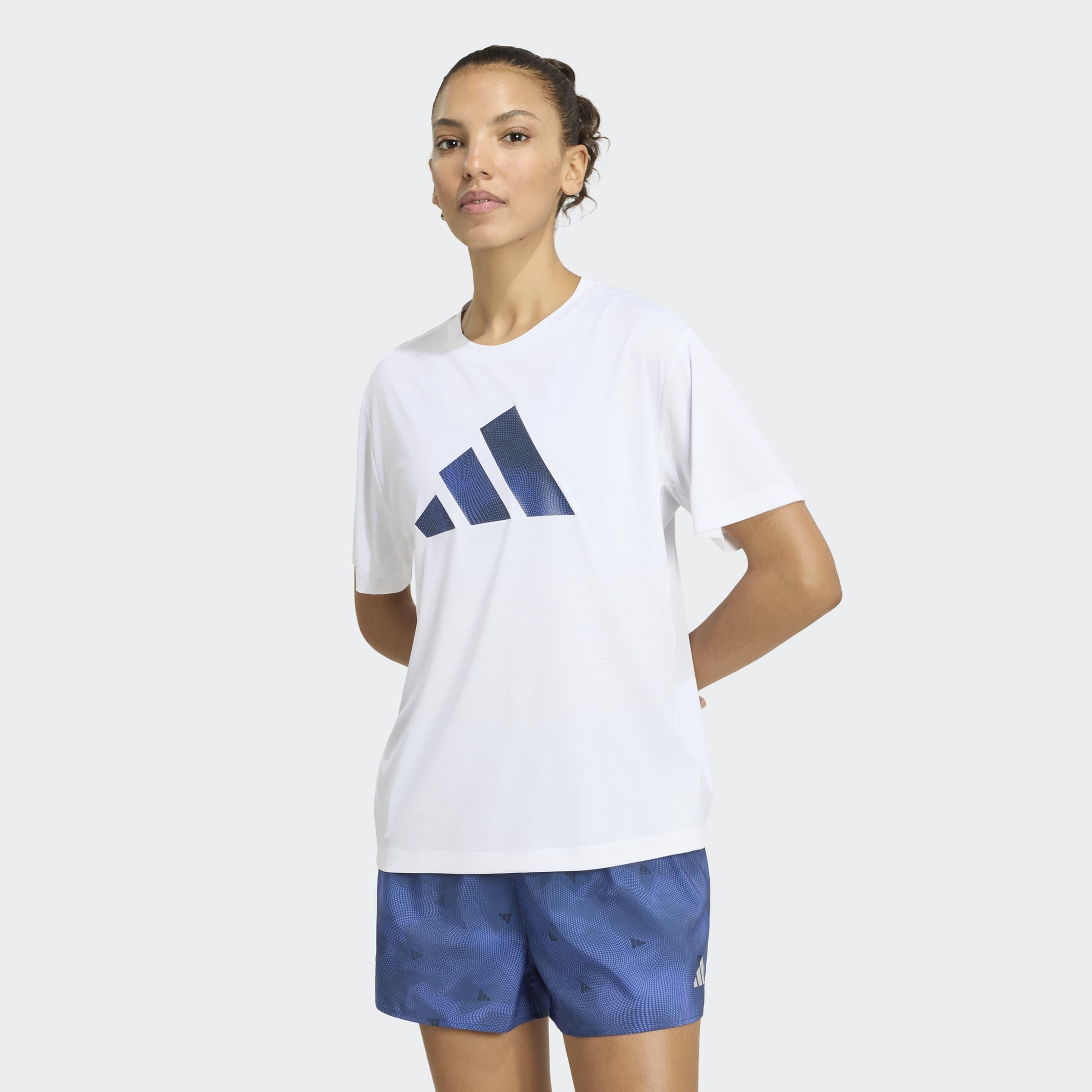 adi365 Running Essentials Brand Love T-shirt, White, A701_ONE, large image number 5