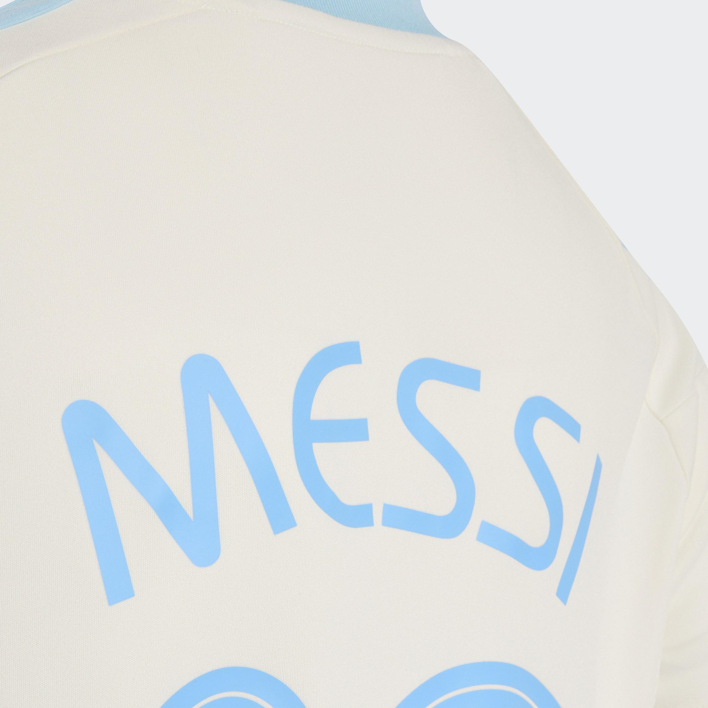 Kids Unisex Messi Tiro League Jersey, White, A701_ONE, large image number 2