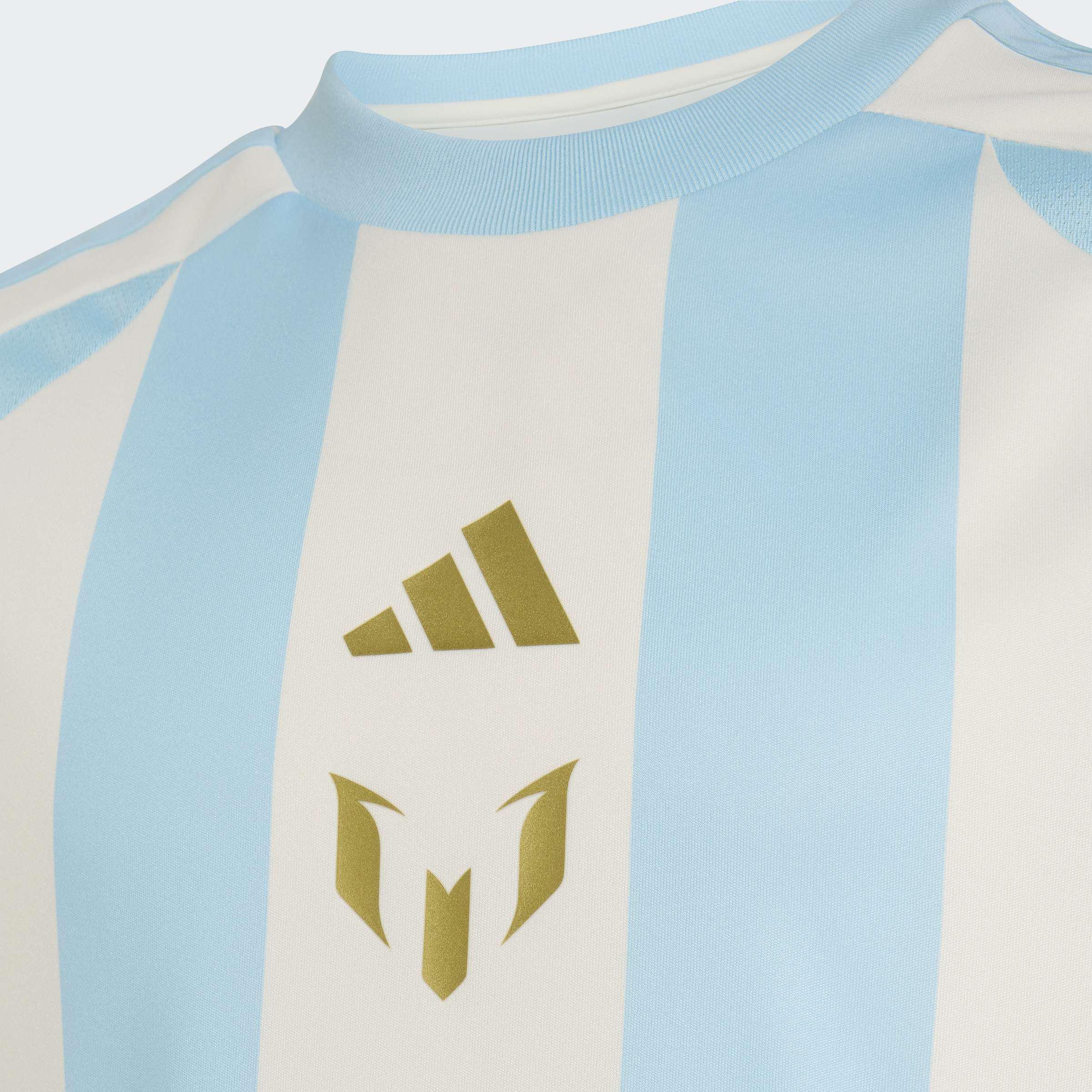 Kids Unisex Messi Tiro League Jersey, White, A701_ONE, large image number 3