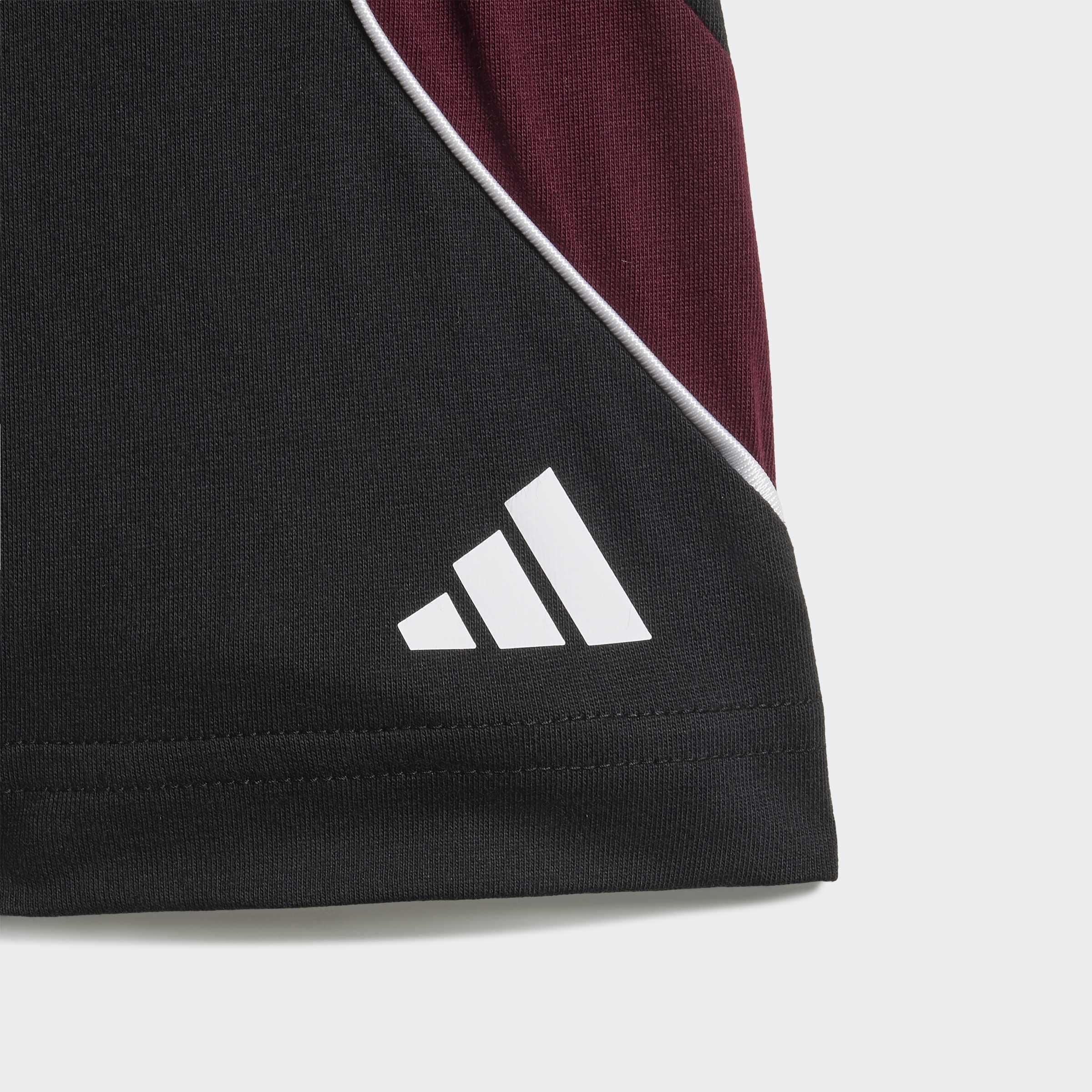 Kids Unisex adidas Marvel Spider-Man T-Shirt Set, Burgundy, A701_ONE, large image number 5