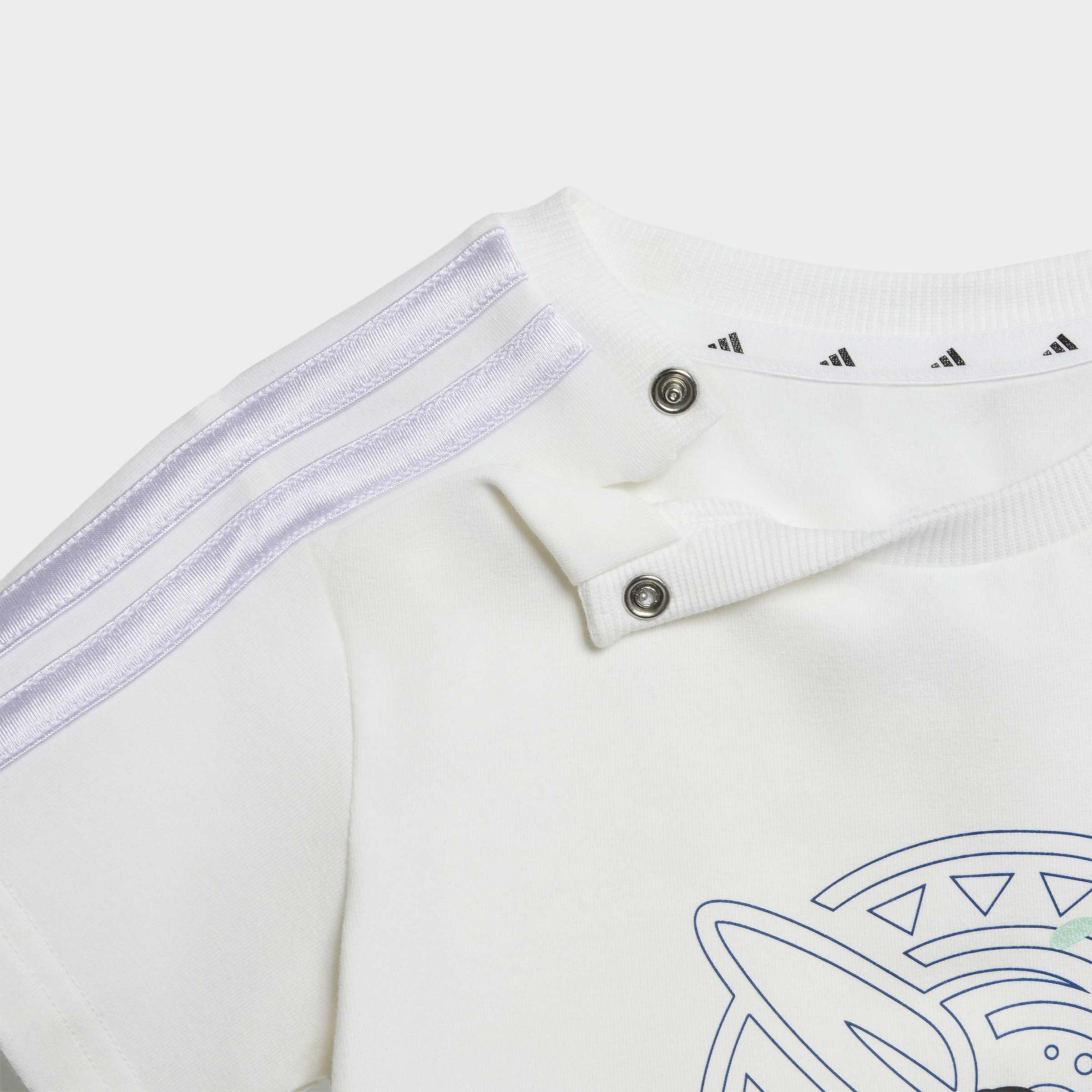 Kids adidas Disney T-Shirt Set, White, A701_ONE, large image number 4
