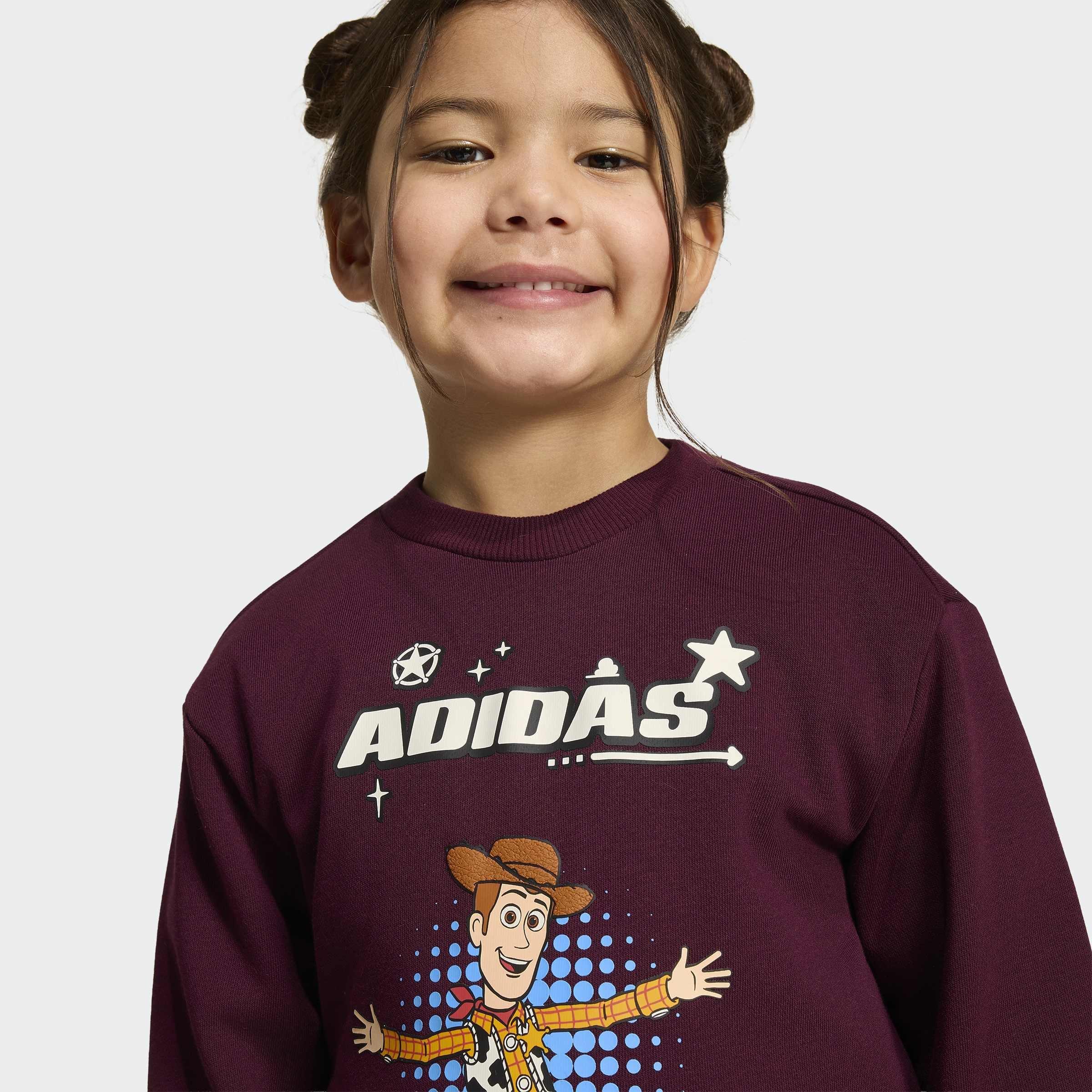 Kids Unisex adidas Pixar Toy Story Jogger, Burgundy, A701_ONE, large image number 4