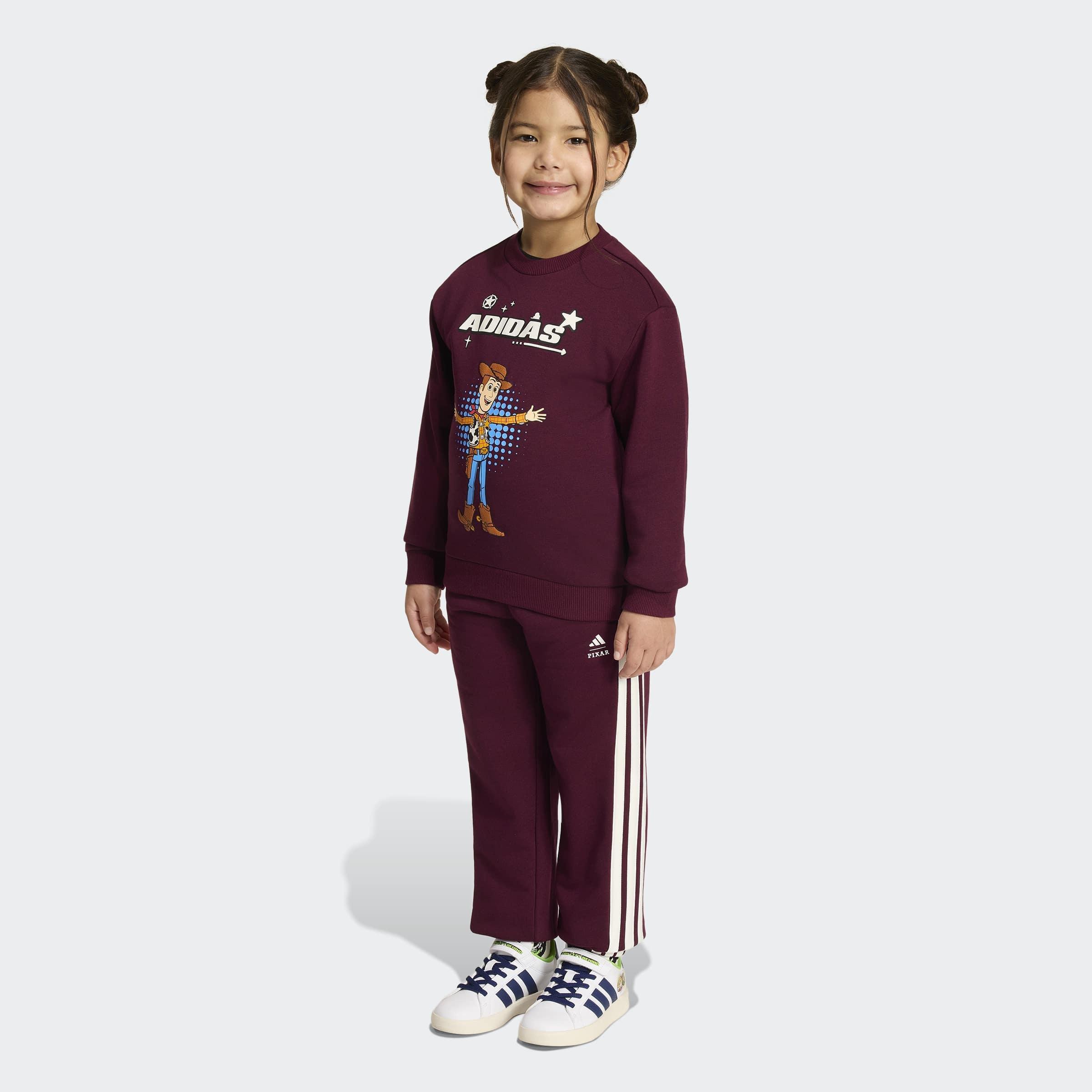 Kids Unisex adidas Pixar Toy Story Jogger, Burgundy, A701_ONE, large image number 6