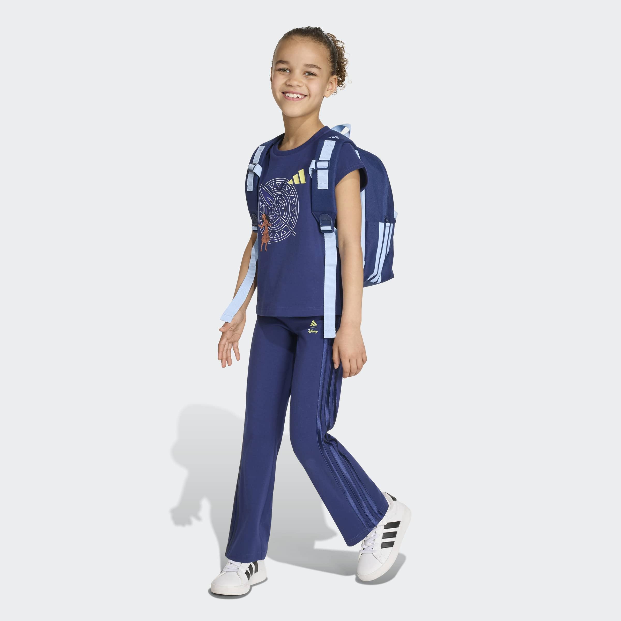 Kids adidas Disney T-Shirt & Leggings Set, Blue, A701_ONE, large image number 4