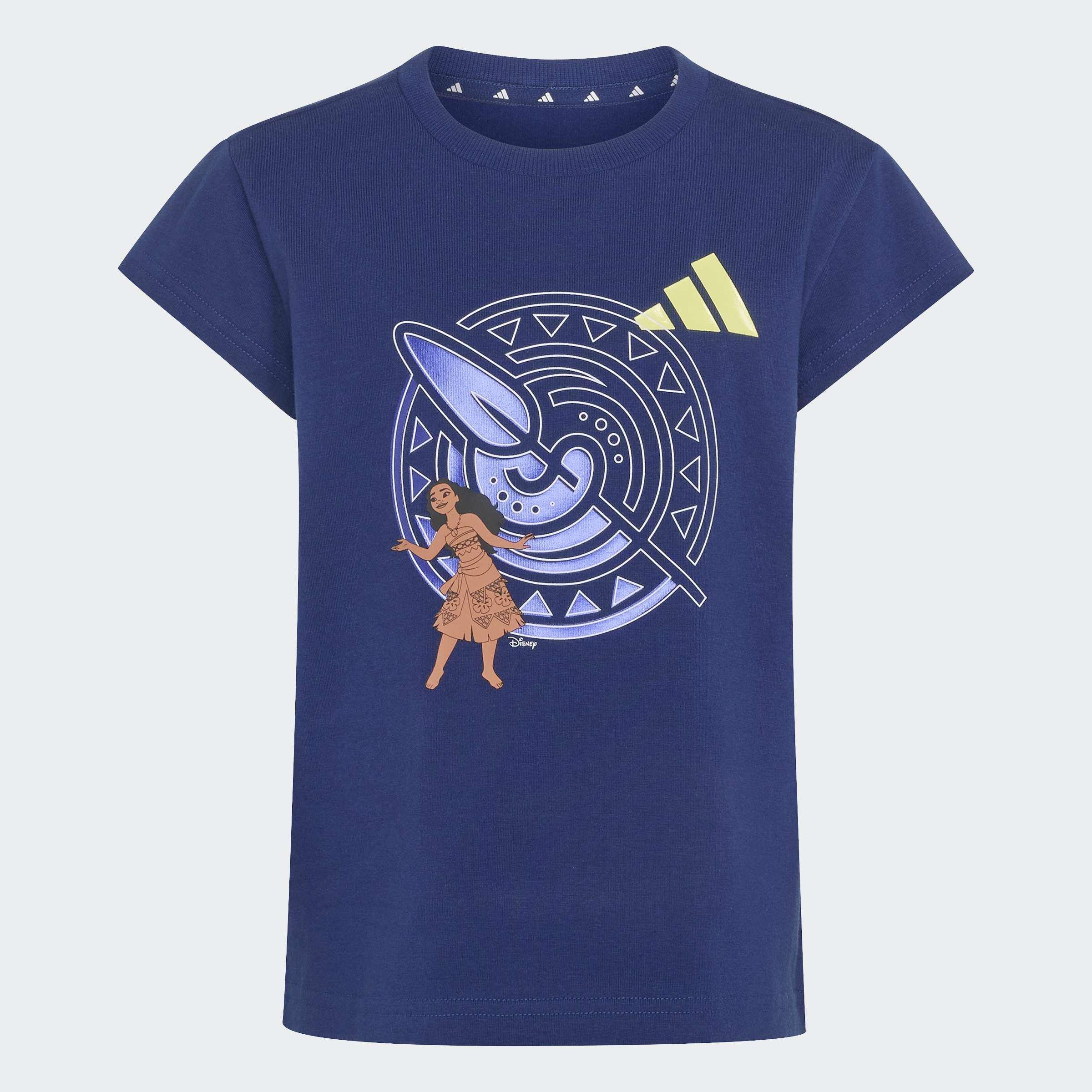 Kids adidas Disney T-Shirt & Leggings Set, Blue, A701_ONE, large image number 6
