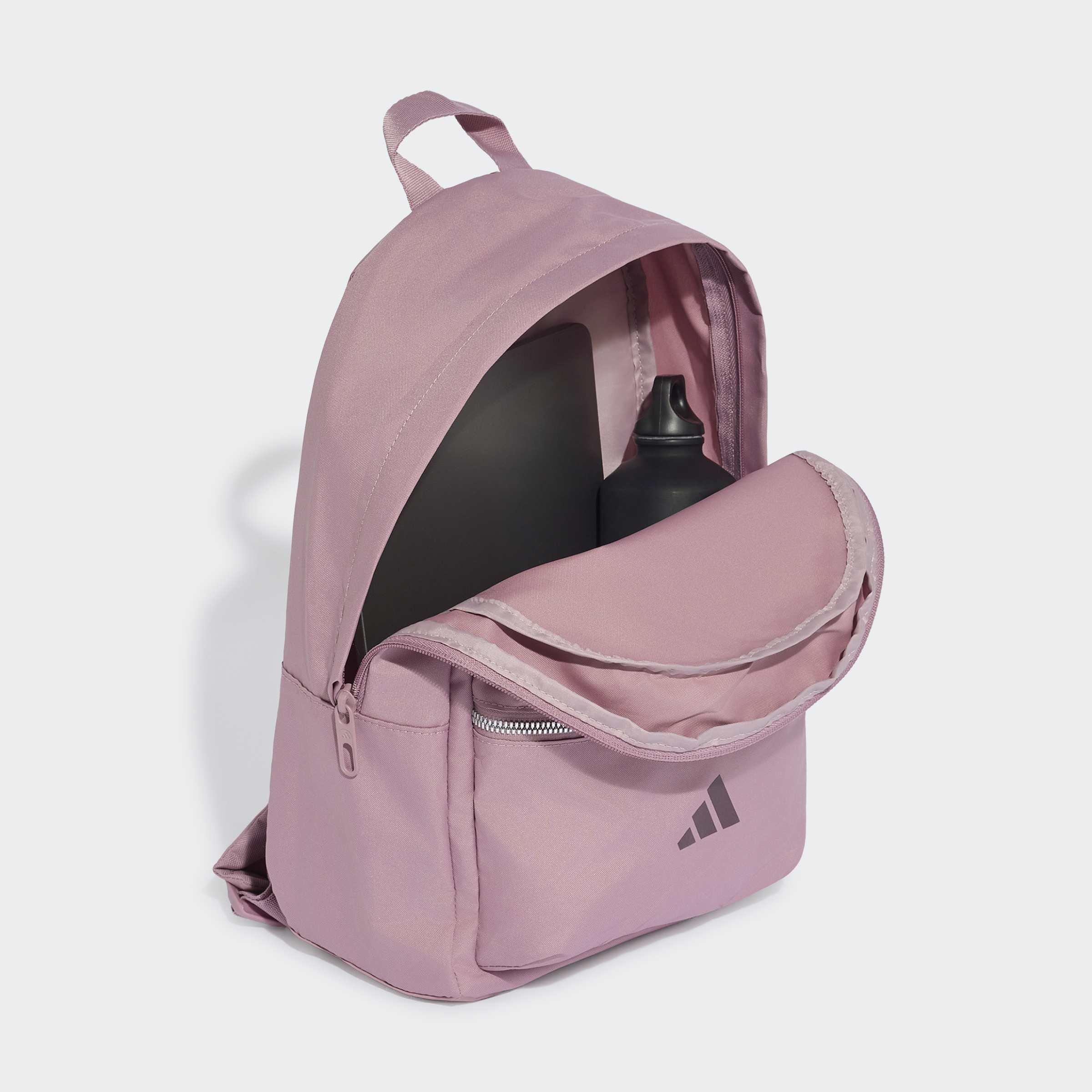 Unisex Essentials Womens Backpack, Purple, A701_ONE, large image number 2