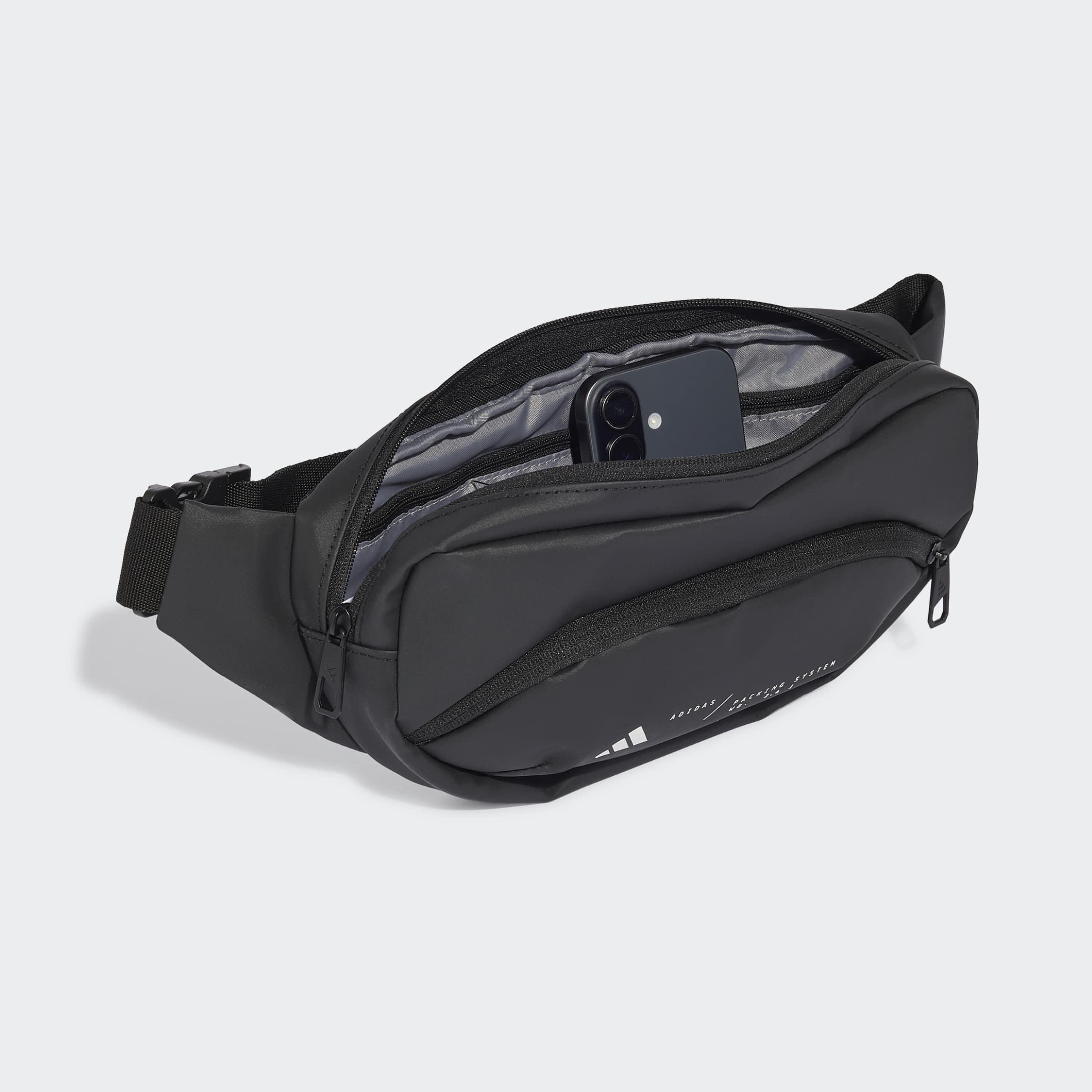 Unisex Hybrid Waist Bag, Black