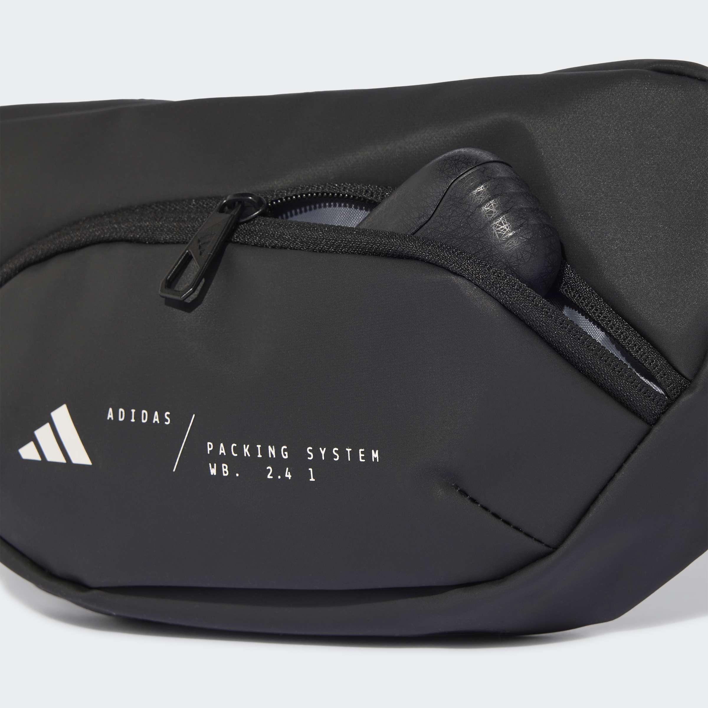 Unisex Hybrid Waist Bag, Black, A701_ONE, large image number 4