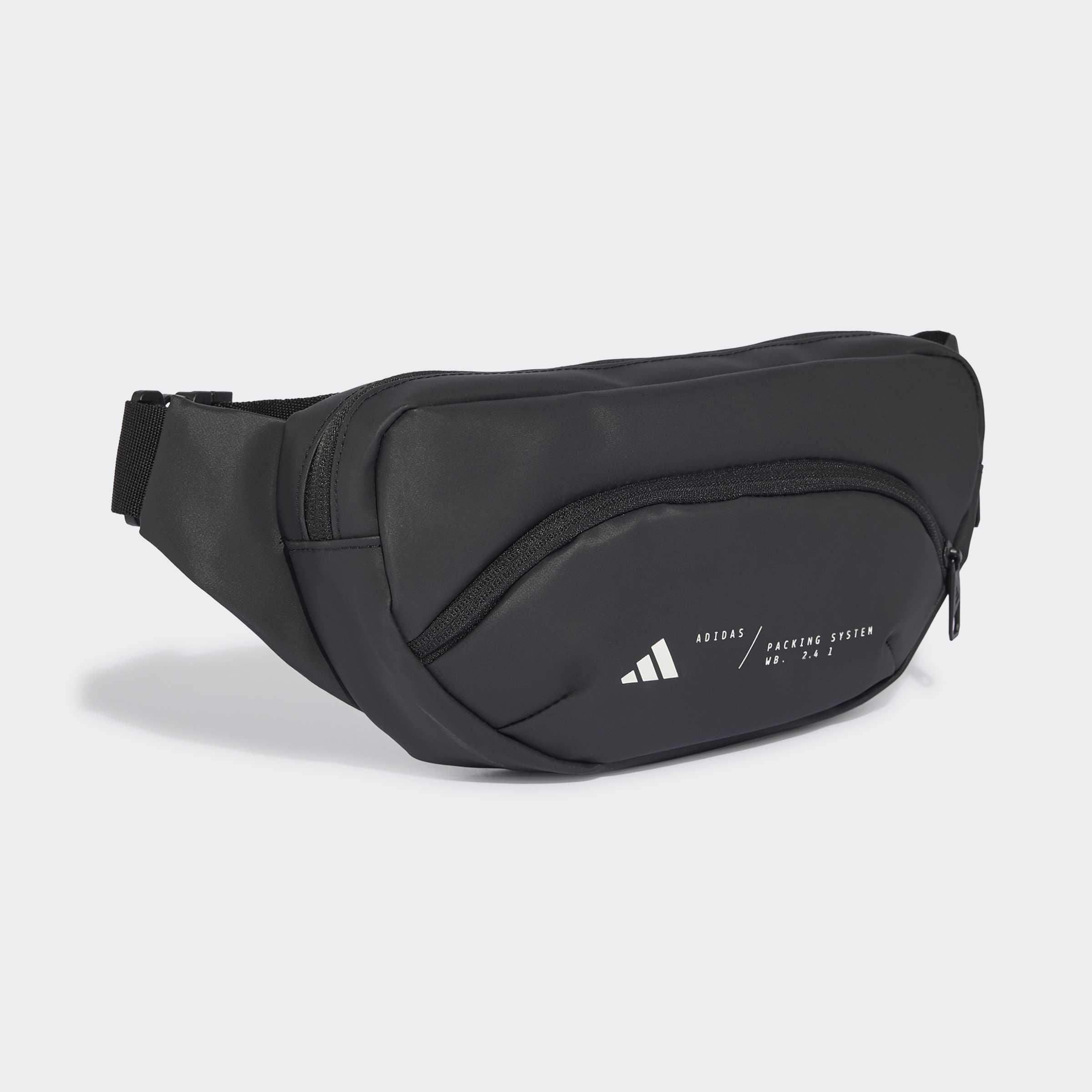 Unisex Hybrid Waist Bag, Black, A701_ONE, large image number 5
