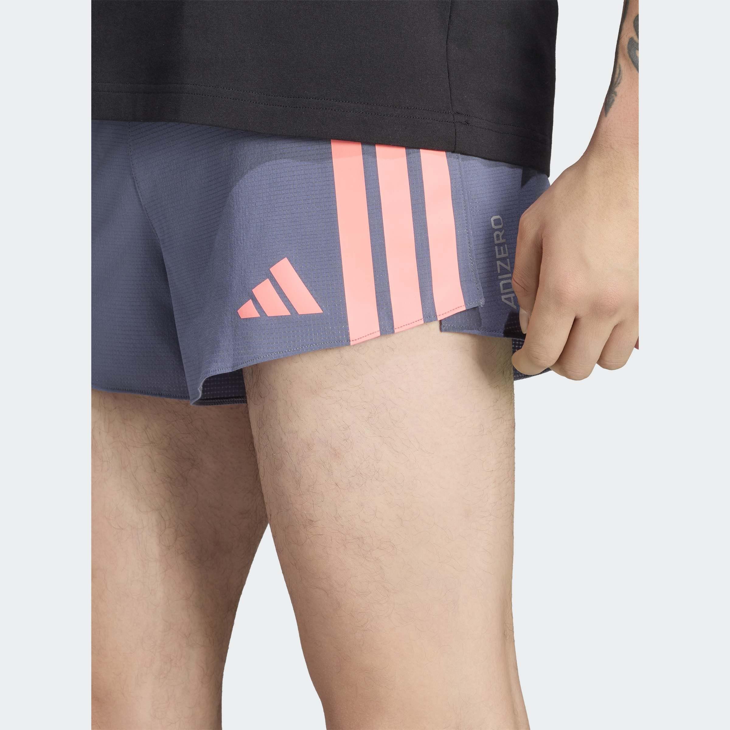 Adizero Running Gel Pocket Shorts, Black, A701_ONE, large image number 3