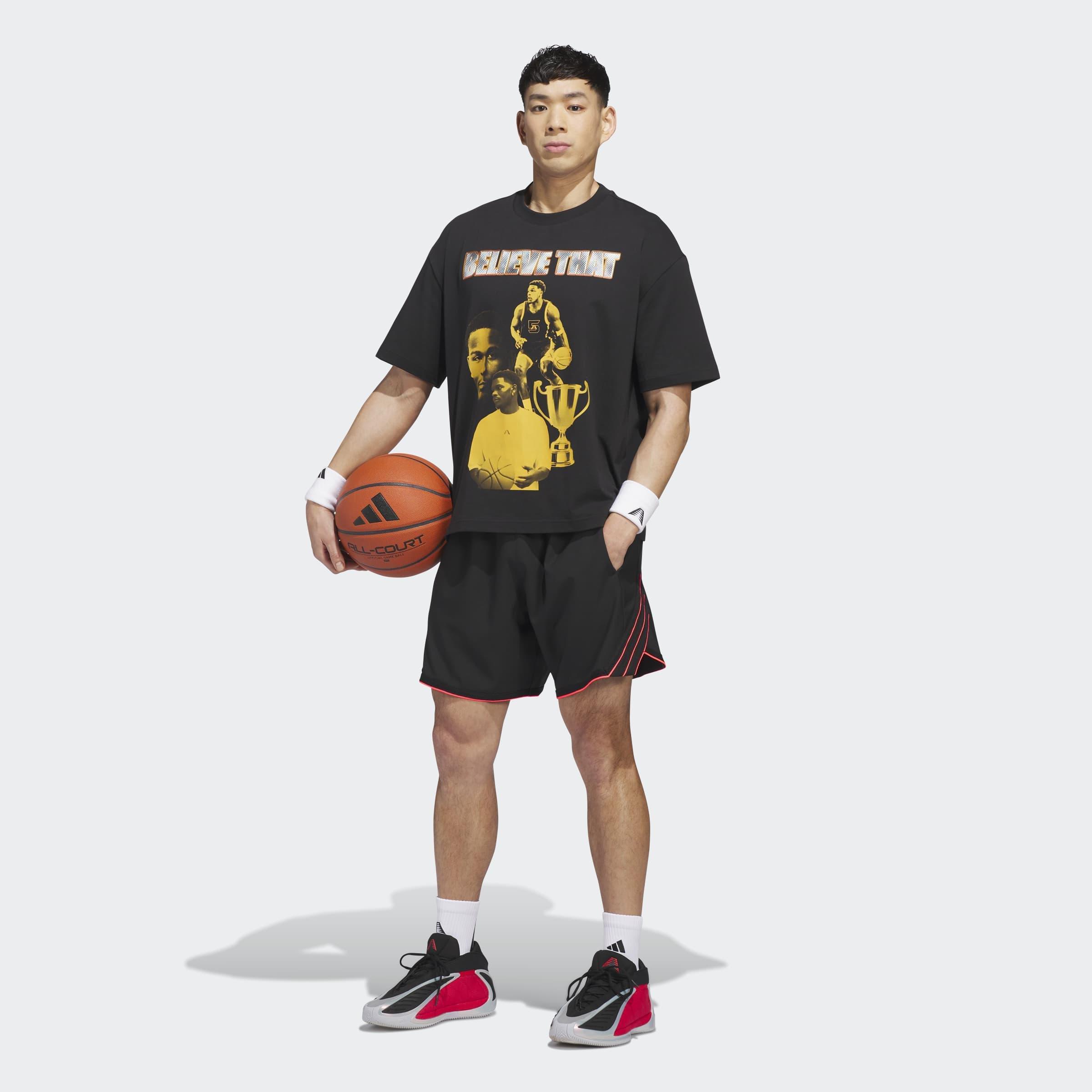 Anthony Edwards Crazy Lite Short, Black, A701_ONE, large image number 5