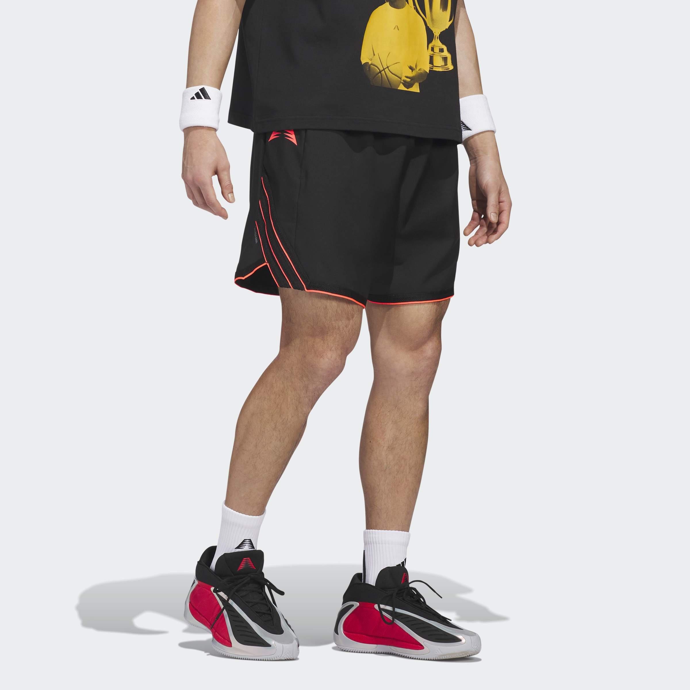 Anthony Edwards Crazy Lite Short, Black, A701_ONE, large image number 6