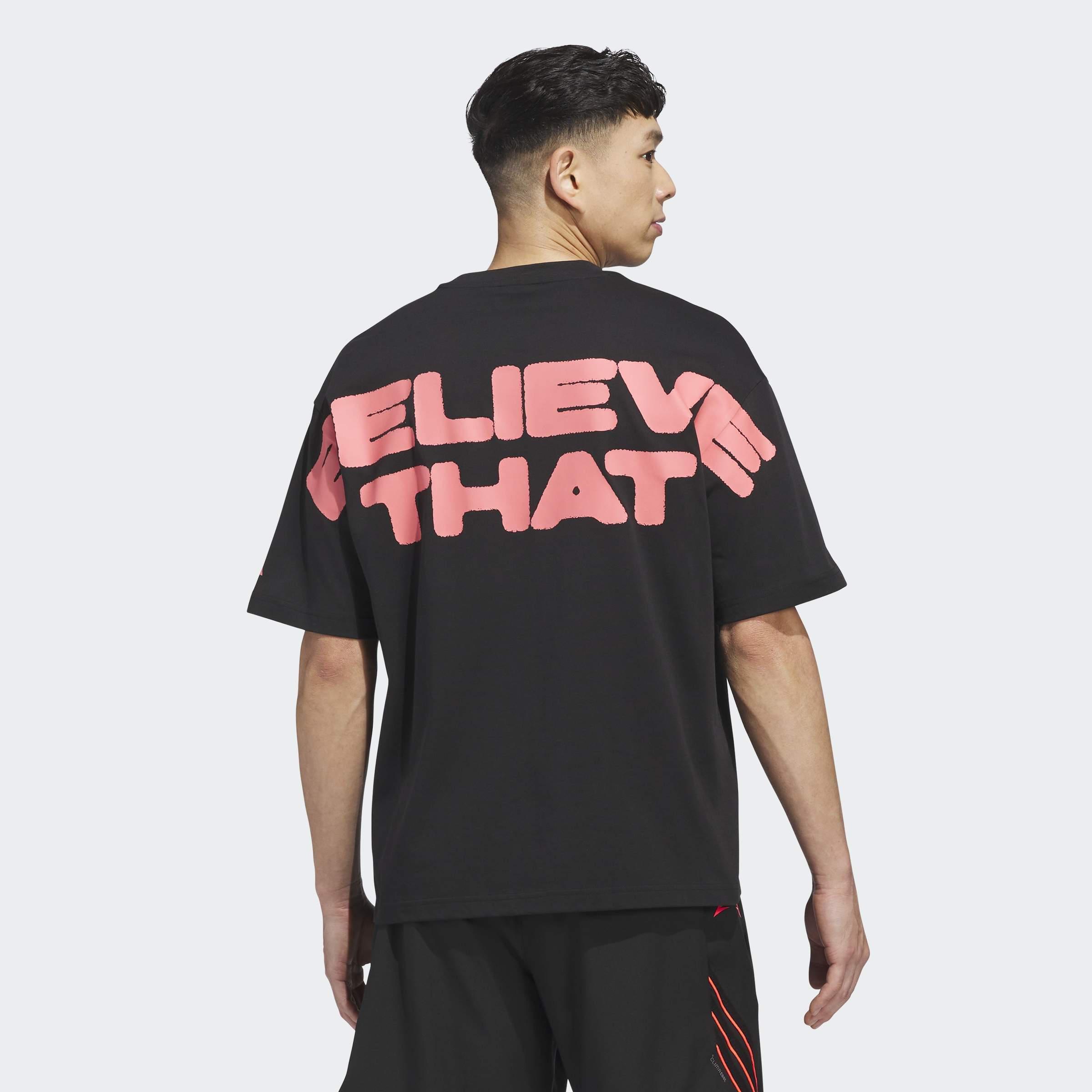 Anthony Edwards Believe That T-Shirt, Black, A701_ONE, medium