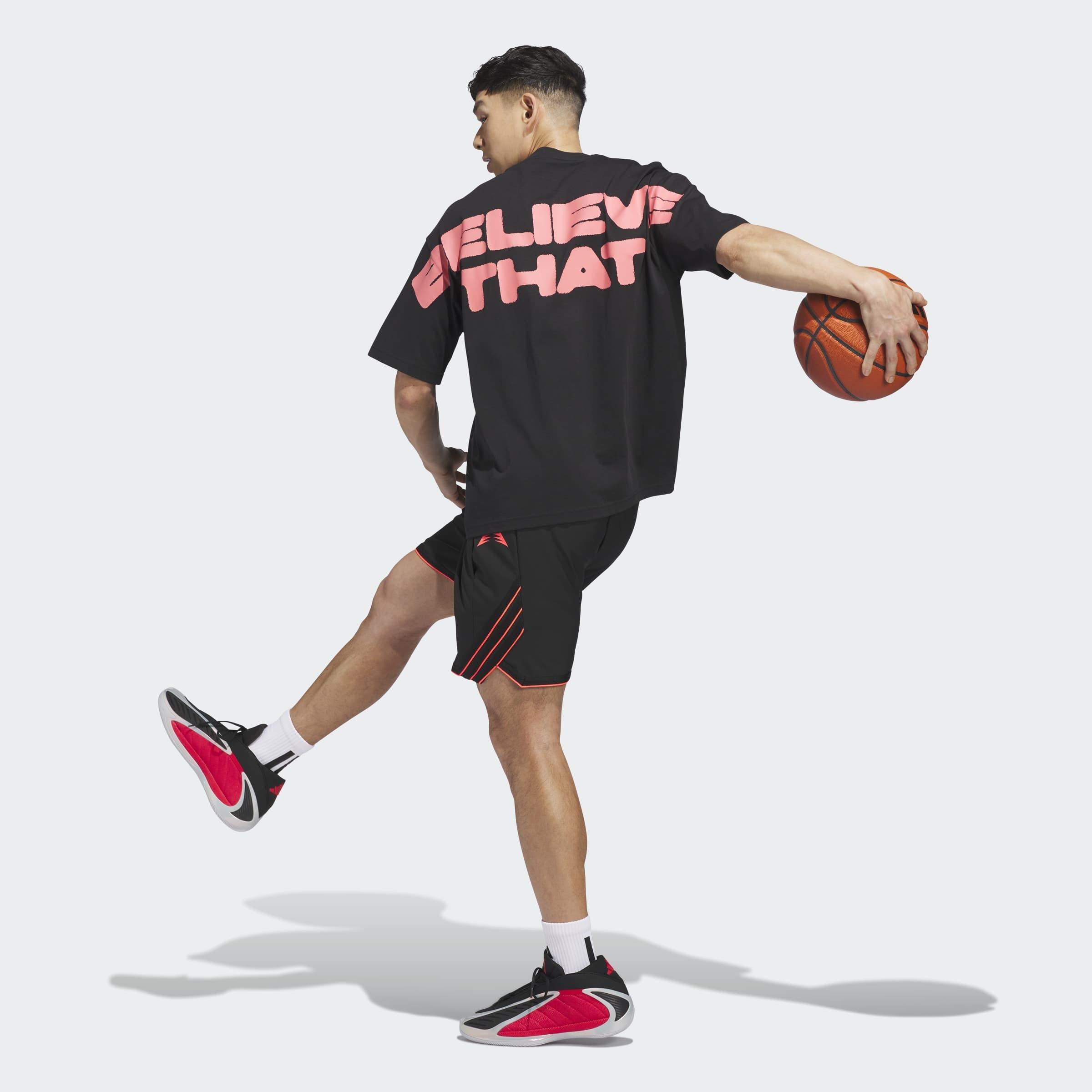 Anthony Edwards Believe That T-Shirt, Black, A701_ONE, large image number 6