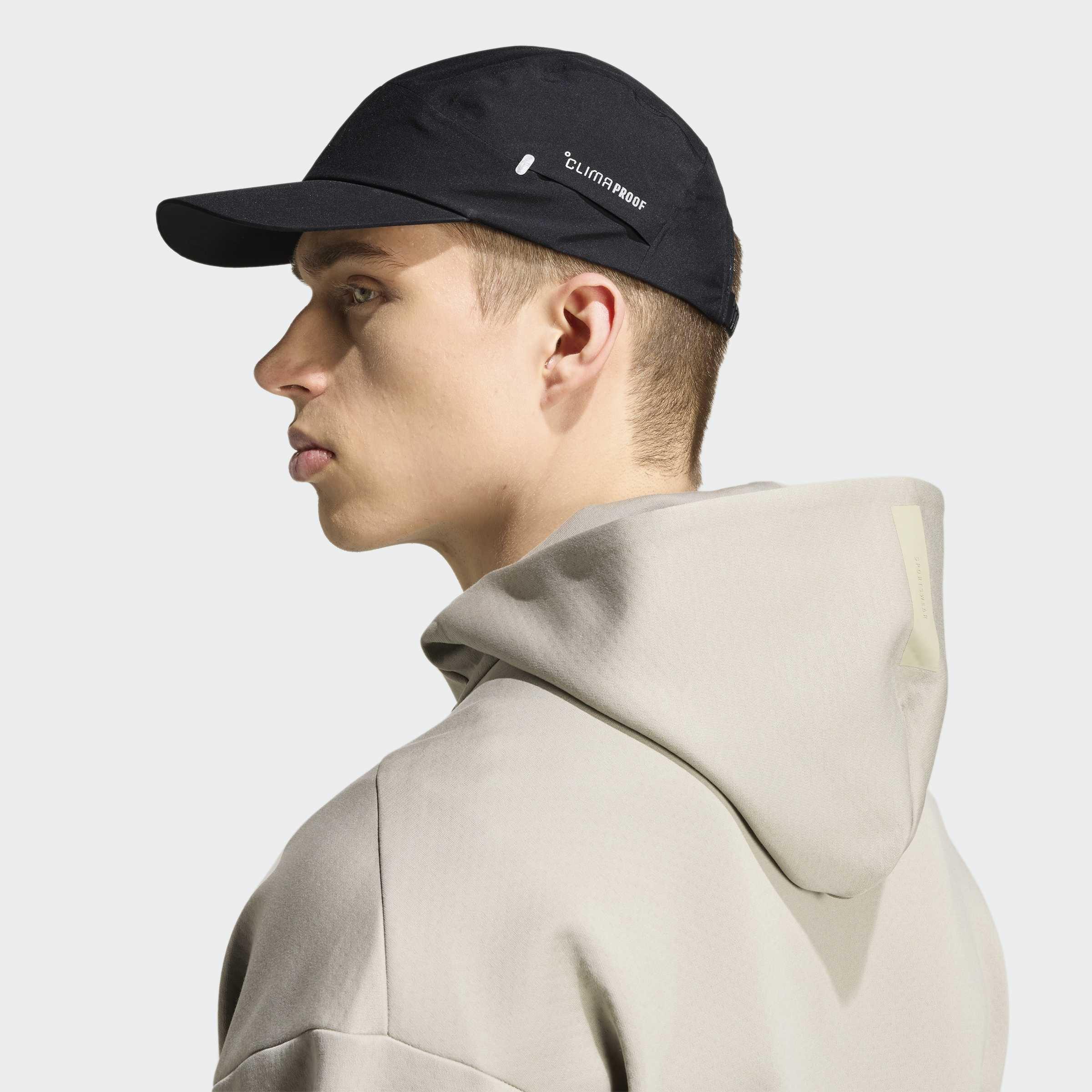 Unisex Hybrid 5PNL Cap, Black, A701_ONE, large image number 5