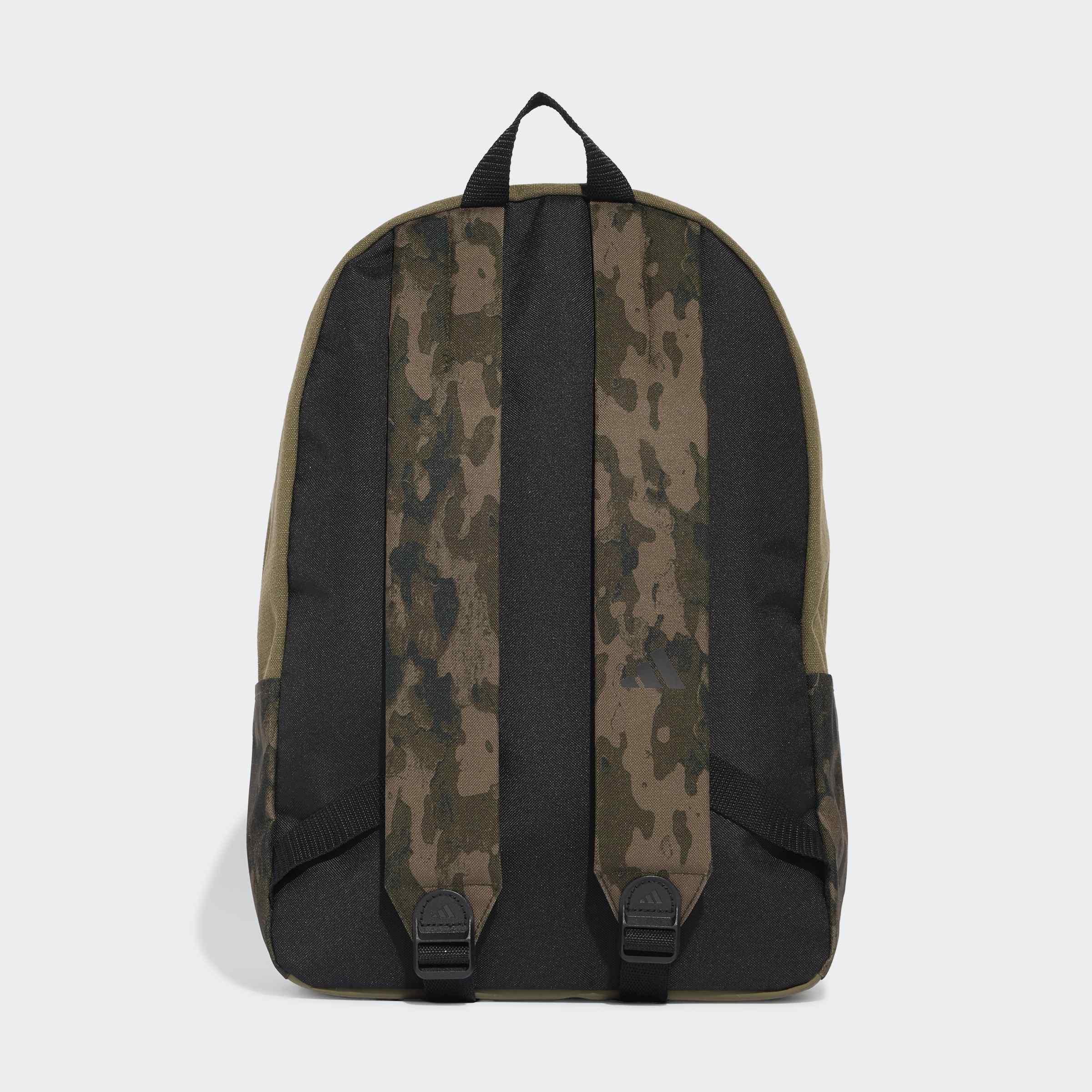 Kids Unisex Youth Boys Camo Graphic Backpack, Green, A701_ONE, large image number 3