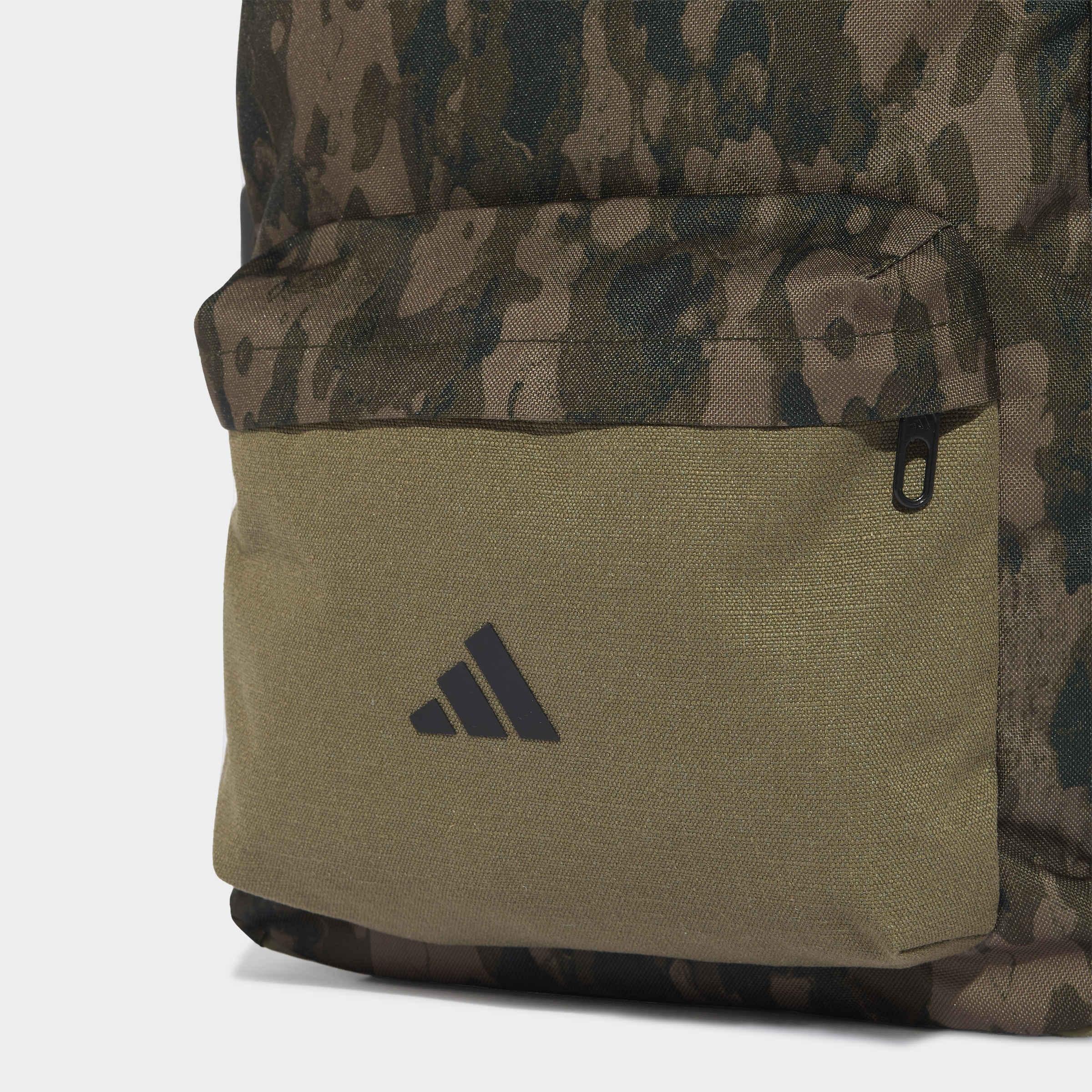 Kids Unisex Youth Boys Camo Graphic Backpack, Green, A701_ONE, large image number 5
