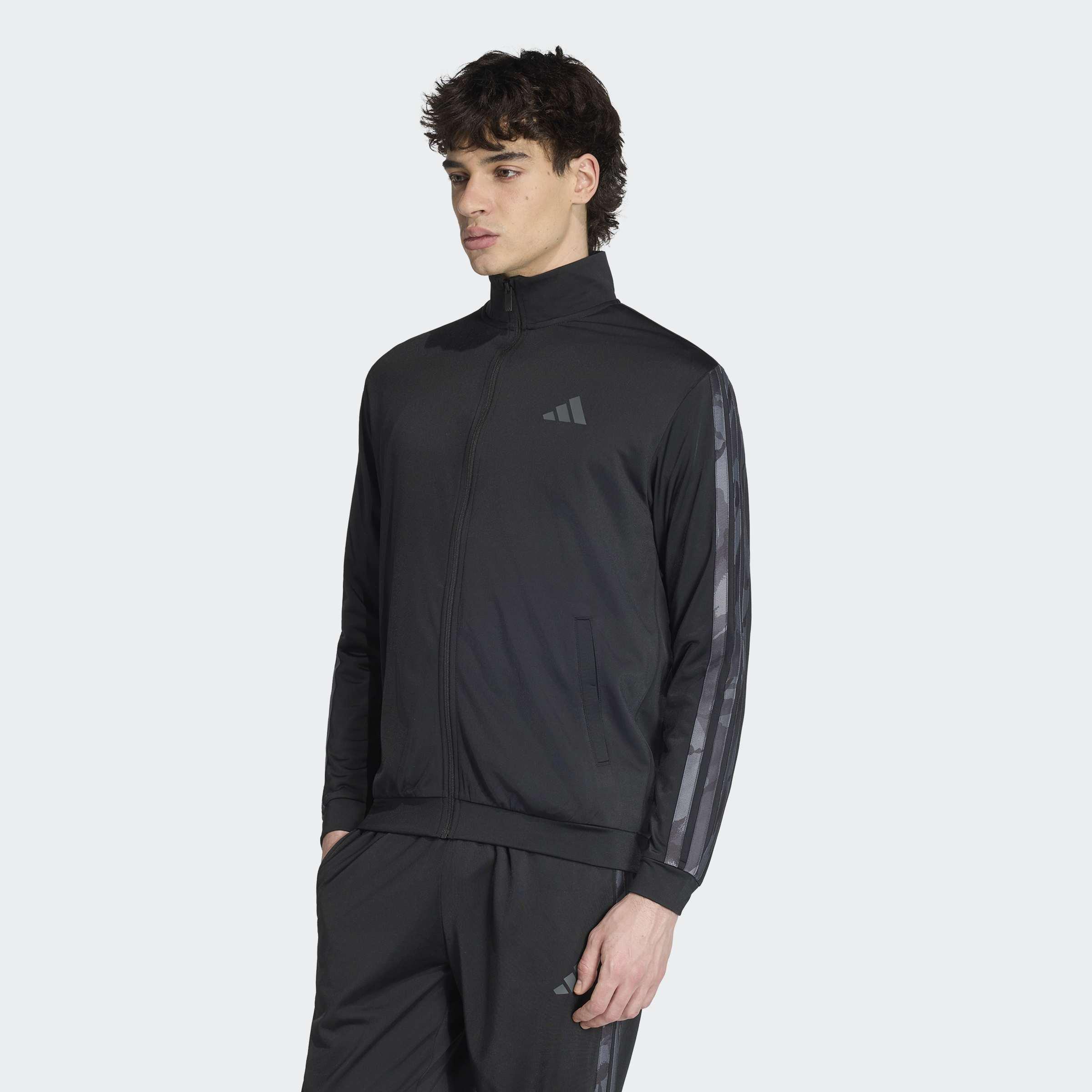 3-Stripes Regular Fit Camouflage Tracktop, Black, A701_ONE, large image number 5