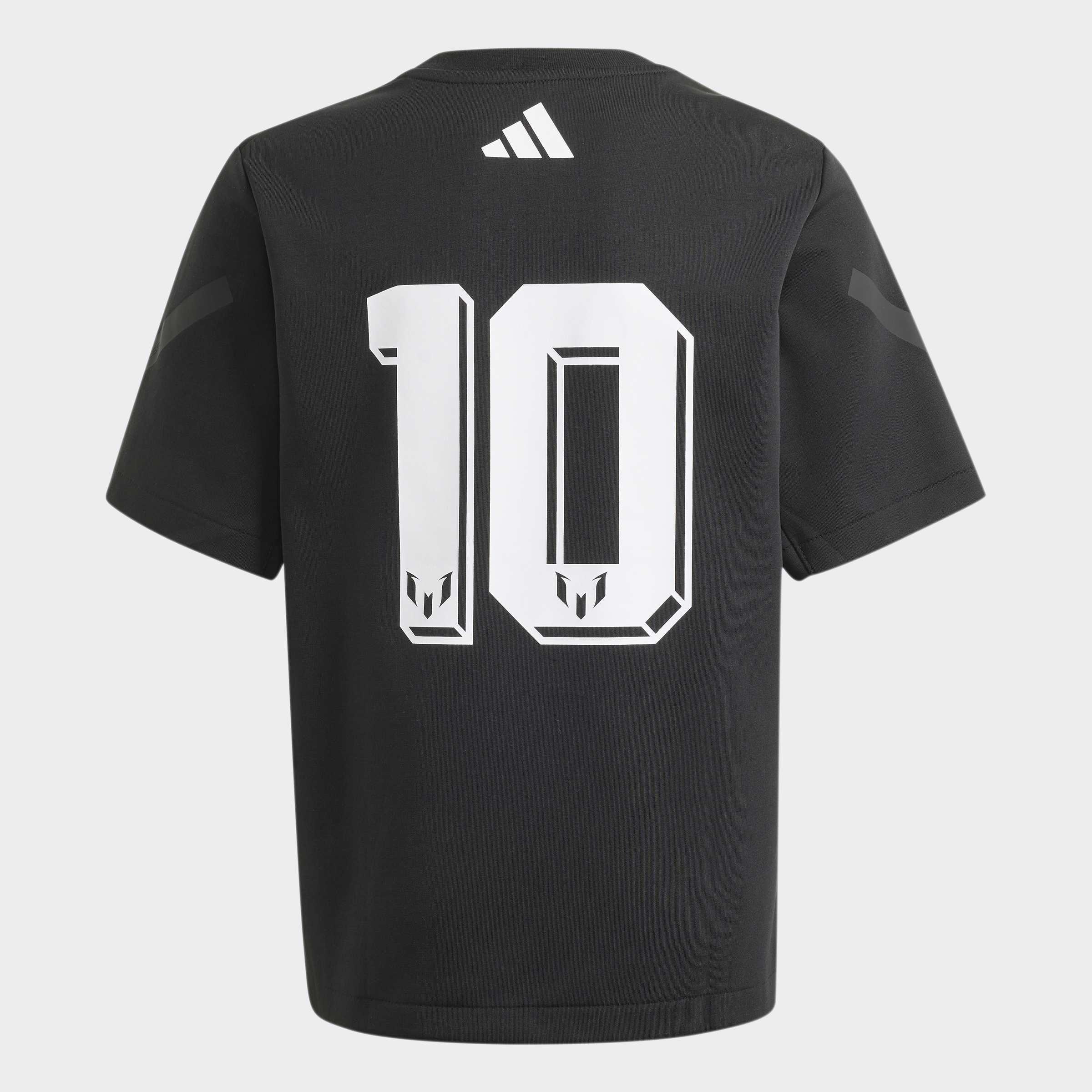 Kids Unisex Messi Z.N.E. T-Shirt, Black
