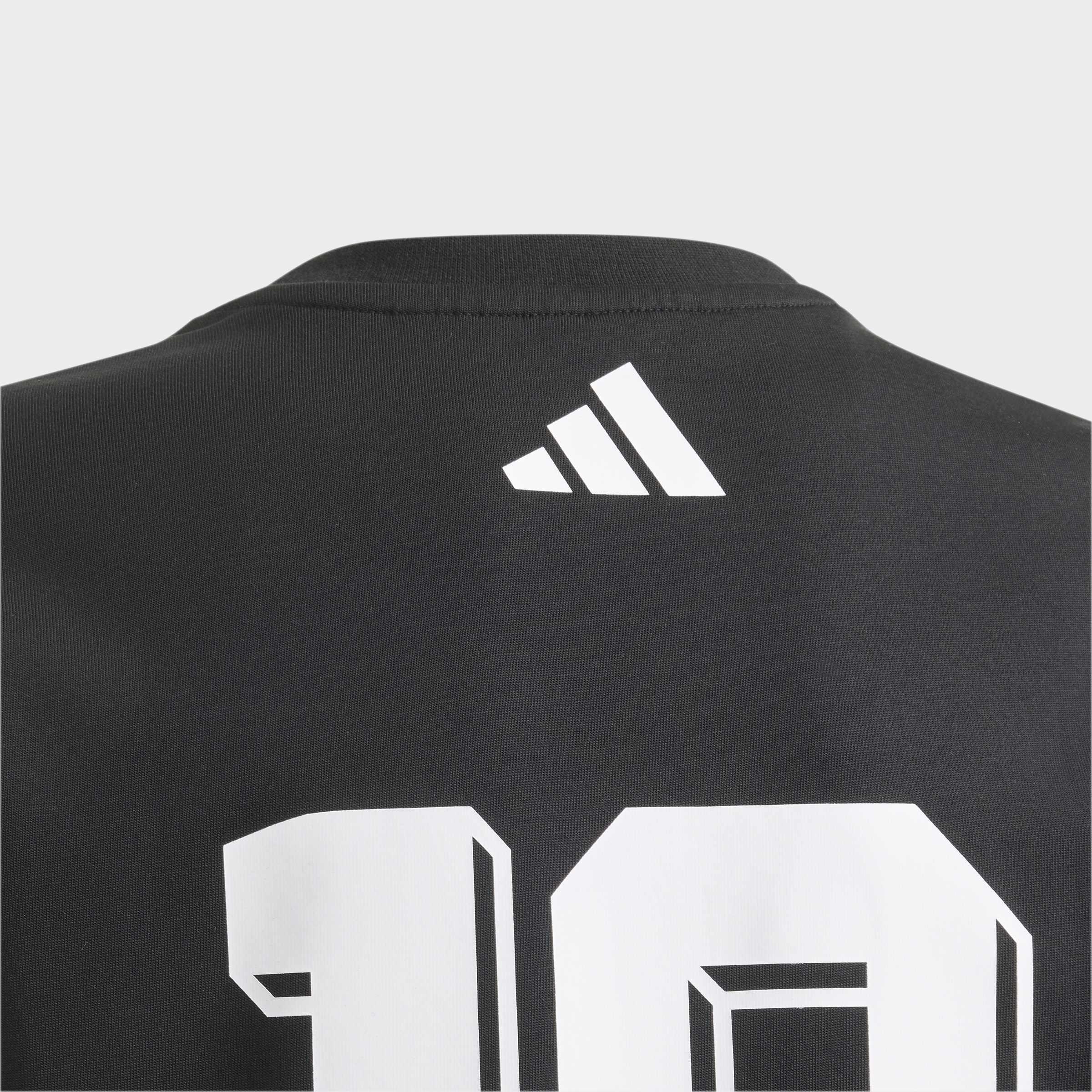 Kids Unisex Messi Z.N.E. T-Shirt, Black, A701_ONE, large image number 2