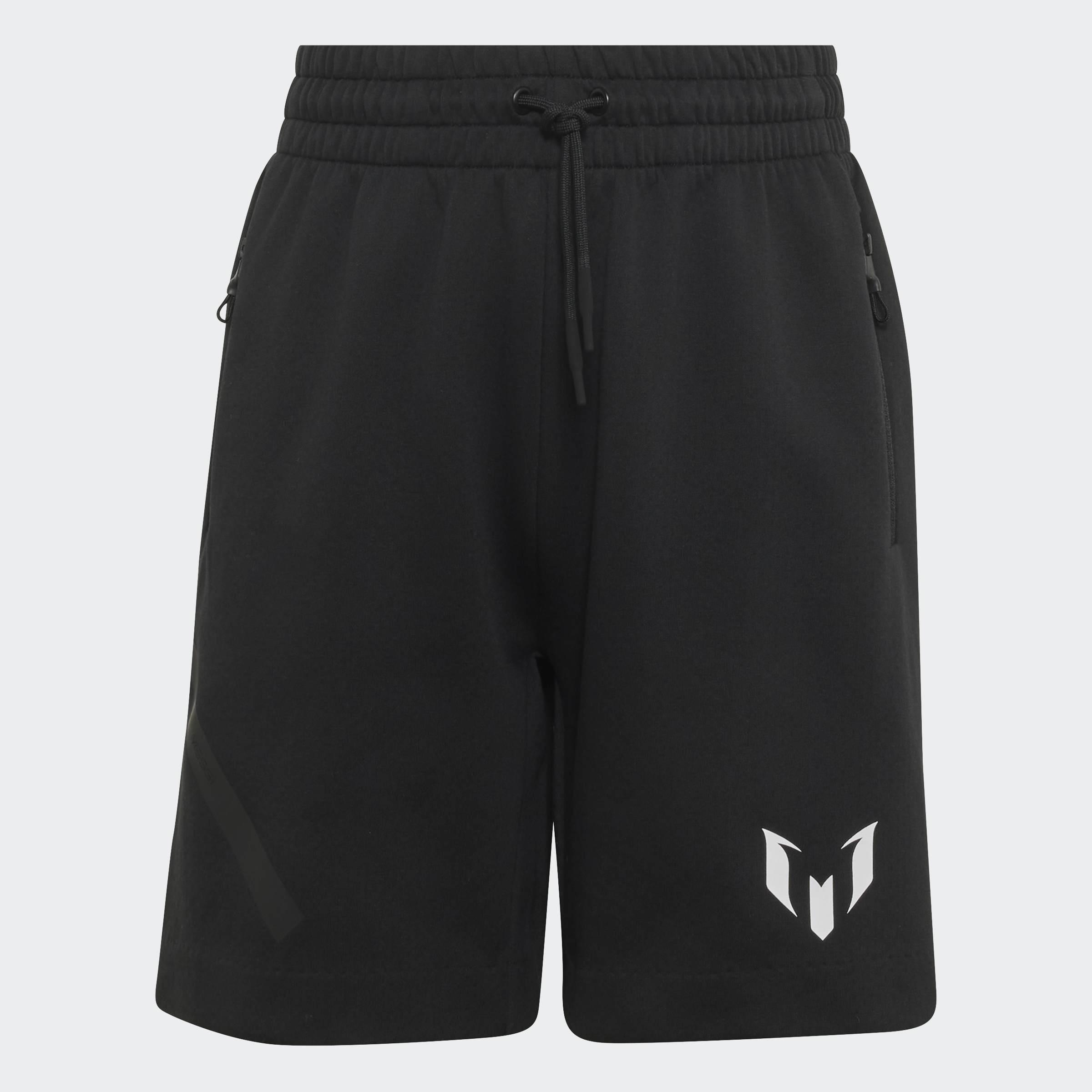 Kids Unisex Messi Z.N.E. Short, Black