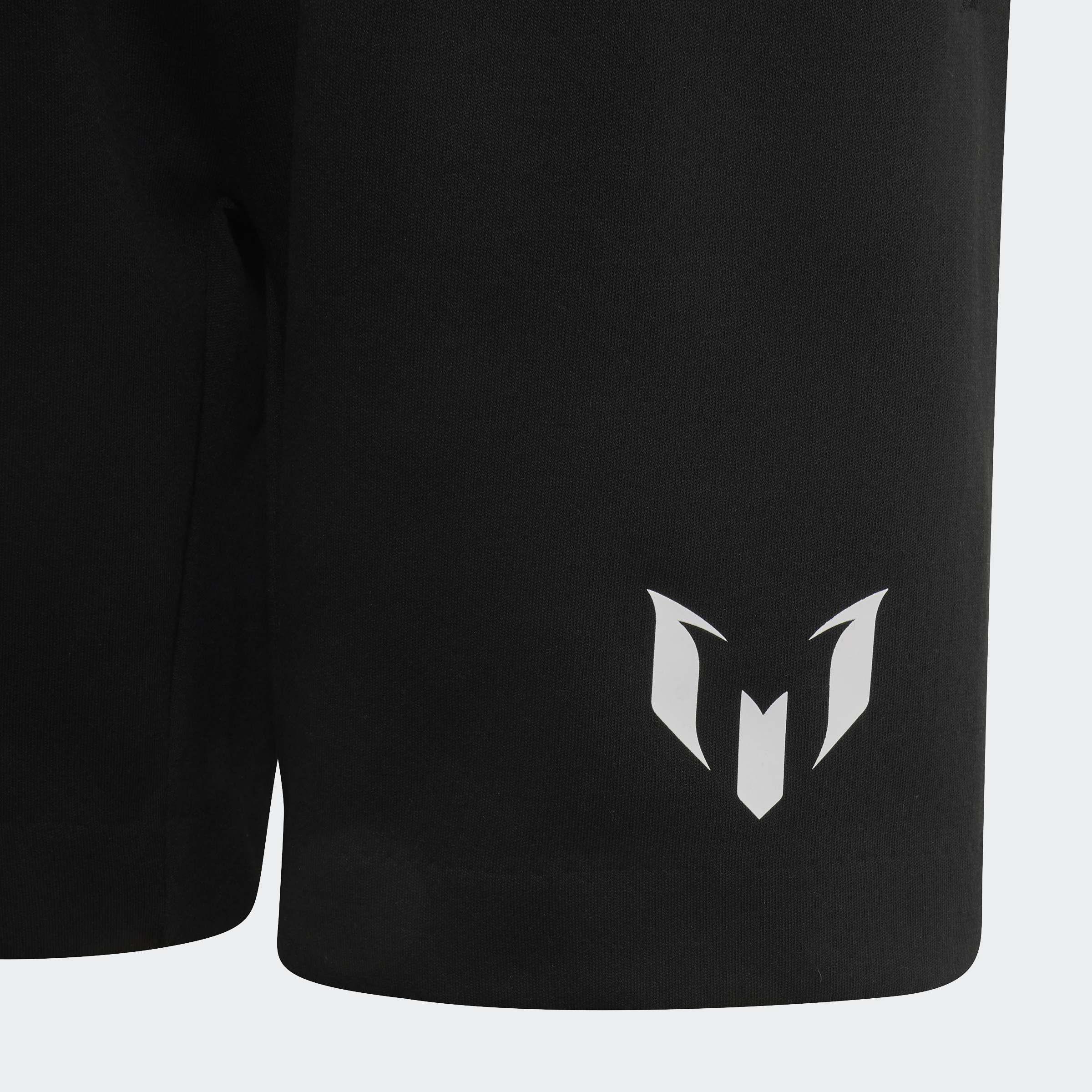 Kids Unisex Messi Z.N.E. Short, Black, A701_ONE, large image number 2