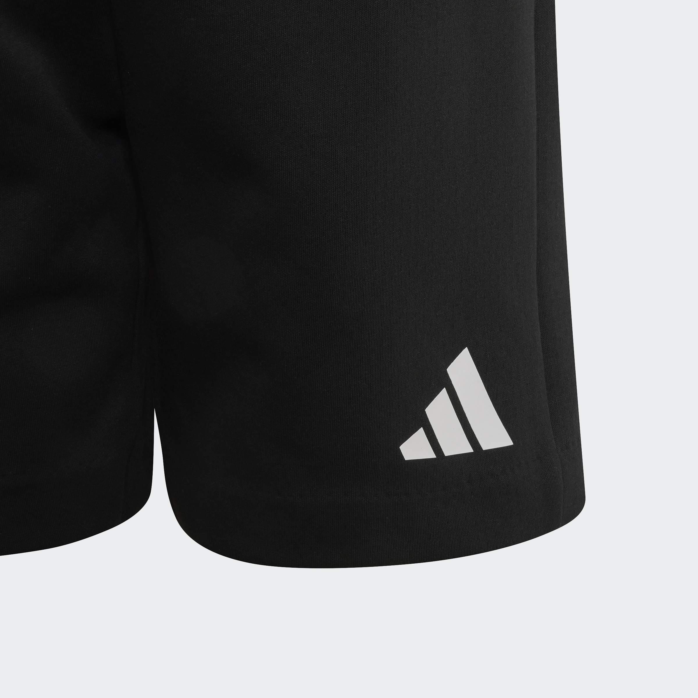 Kids Unisex Messi Z.N.E. Short, Black, A701_ONE, large image number 4