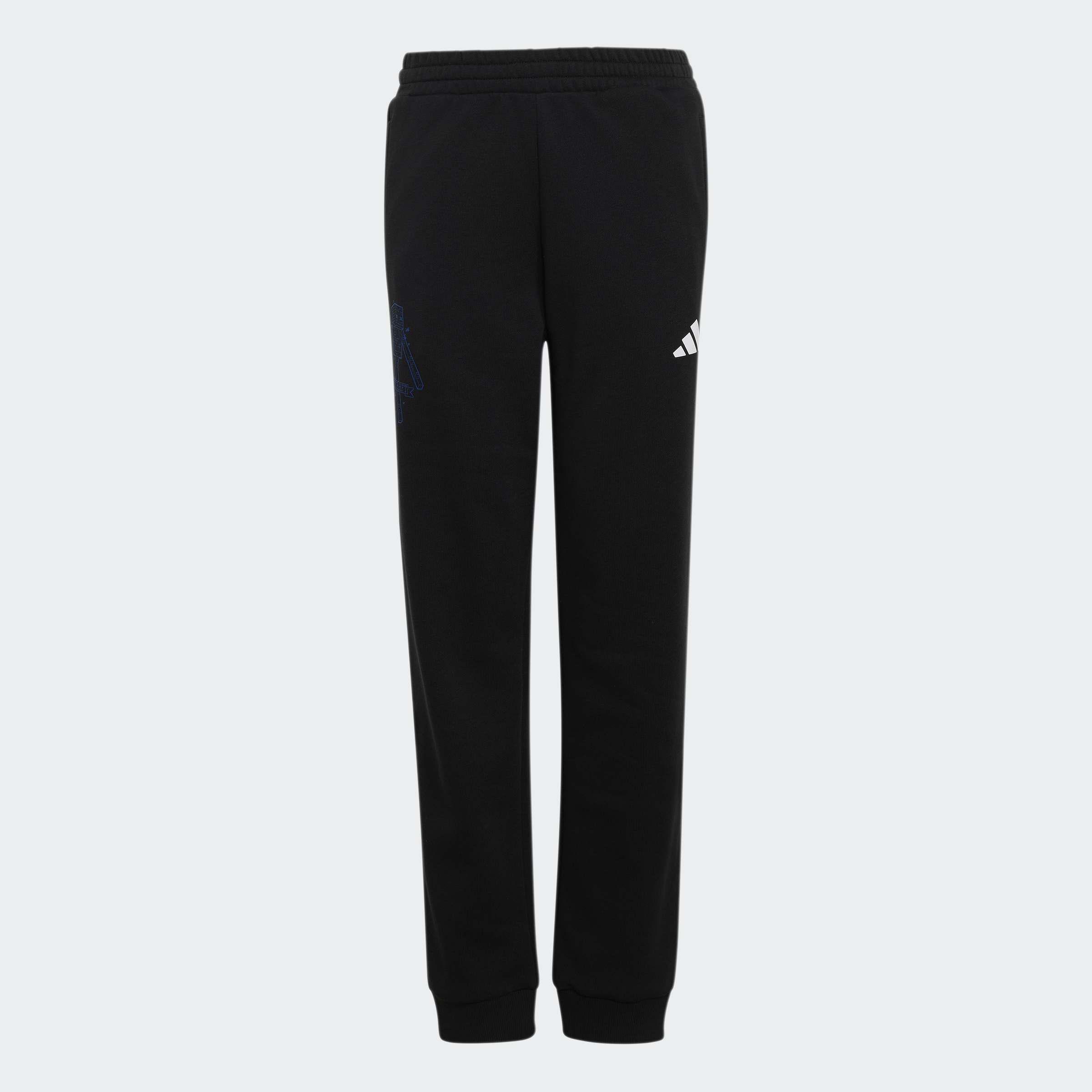 Kids Unisex adidas Minecraft Joggers, Black