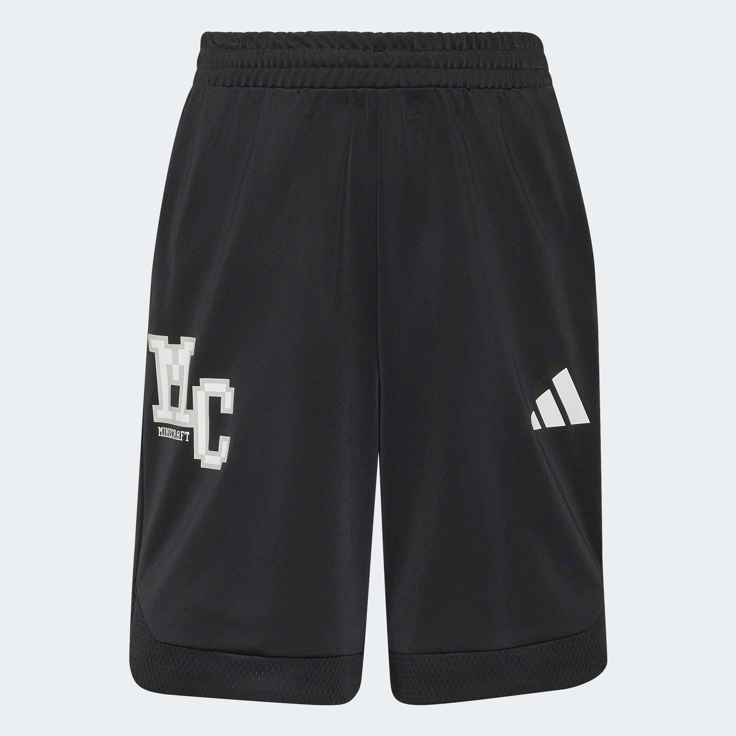 Kids Unisex adidas Minecraft Short, Black, A701_ONE, large image number 0