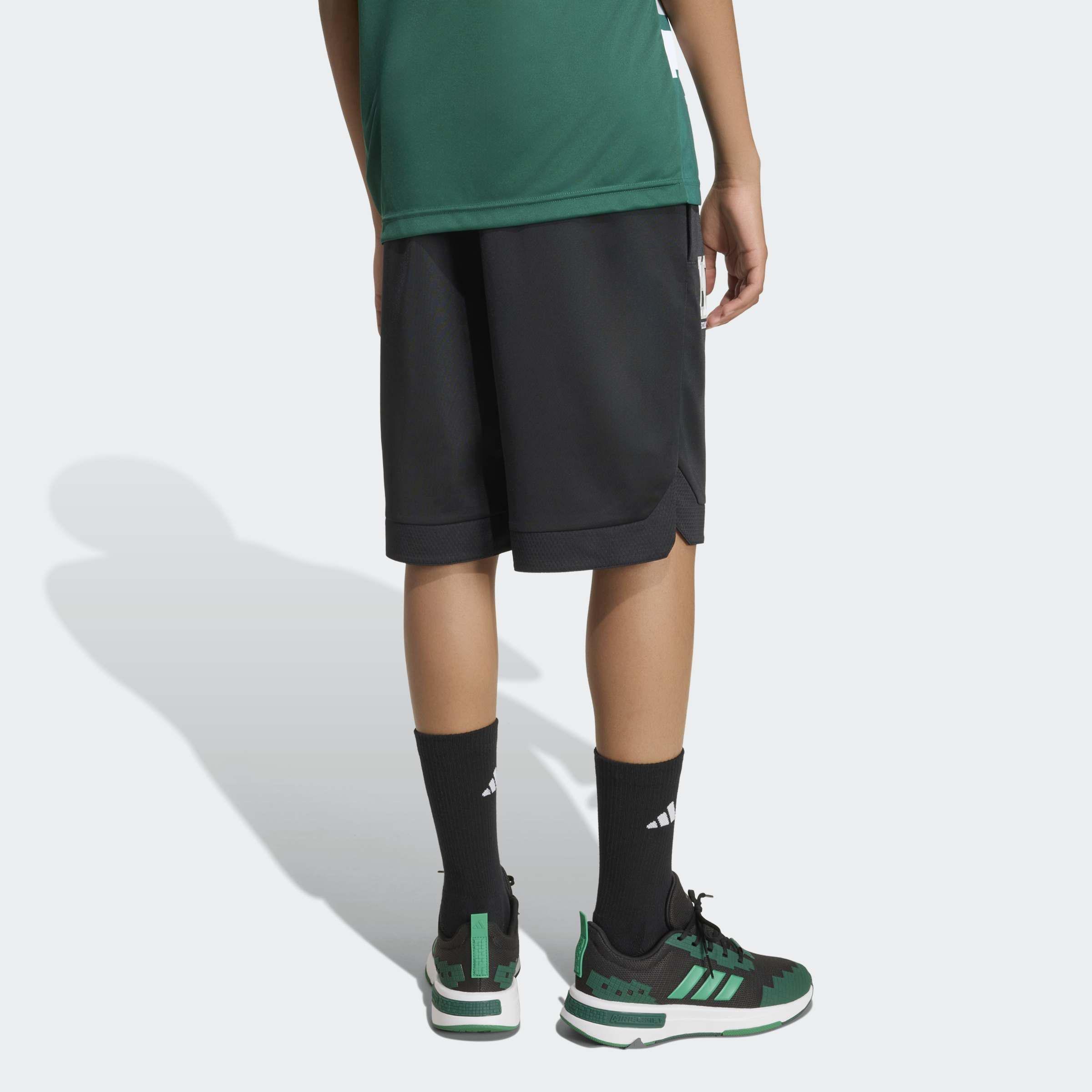 Kids Unisex adidas Minecraft Short, Black, A701_ONE, large image number 1