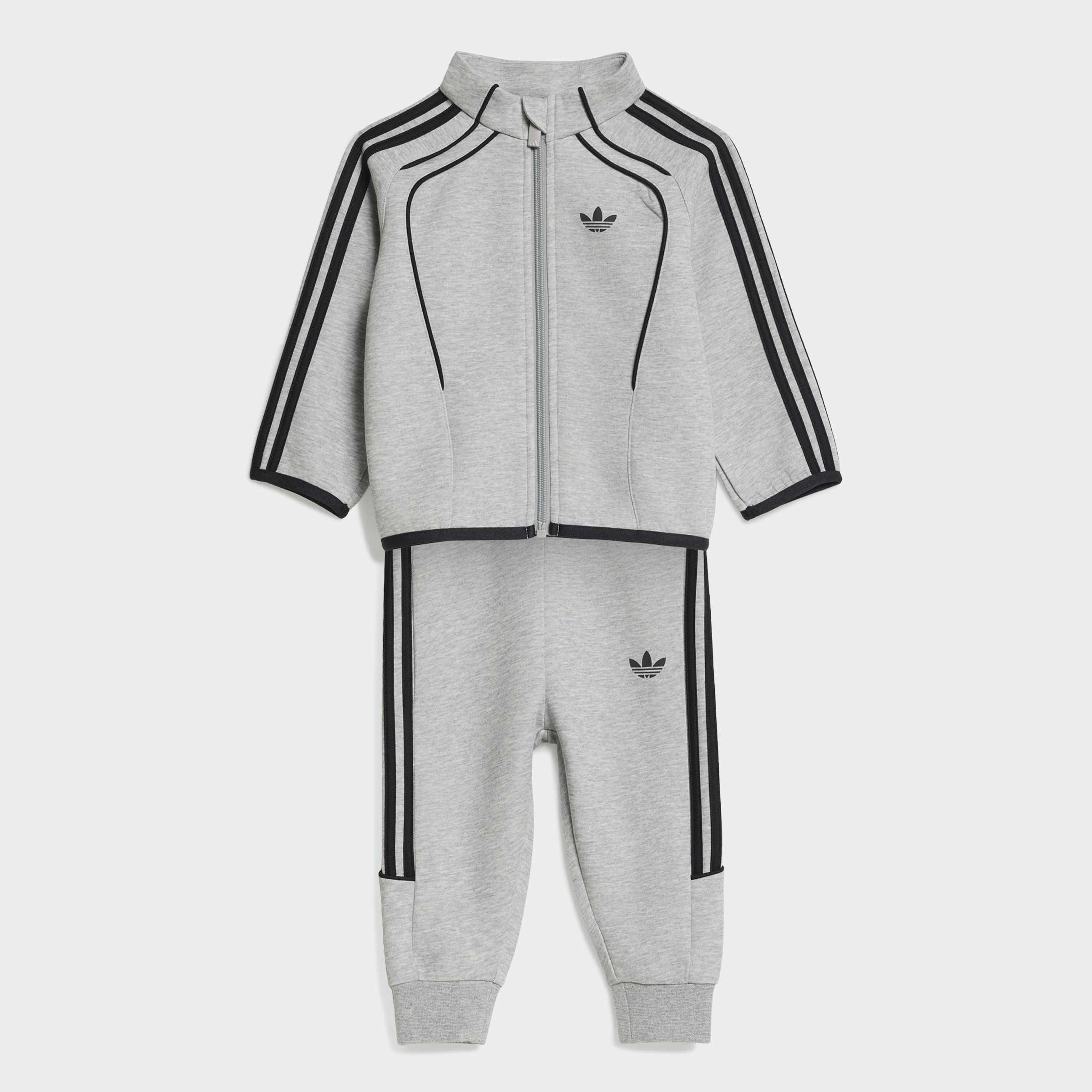 Kids Unisex SPACER Tracksuit, Grey