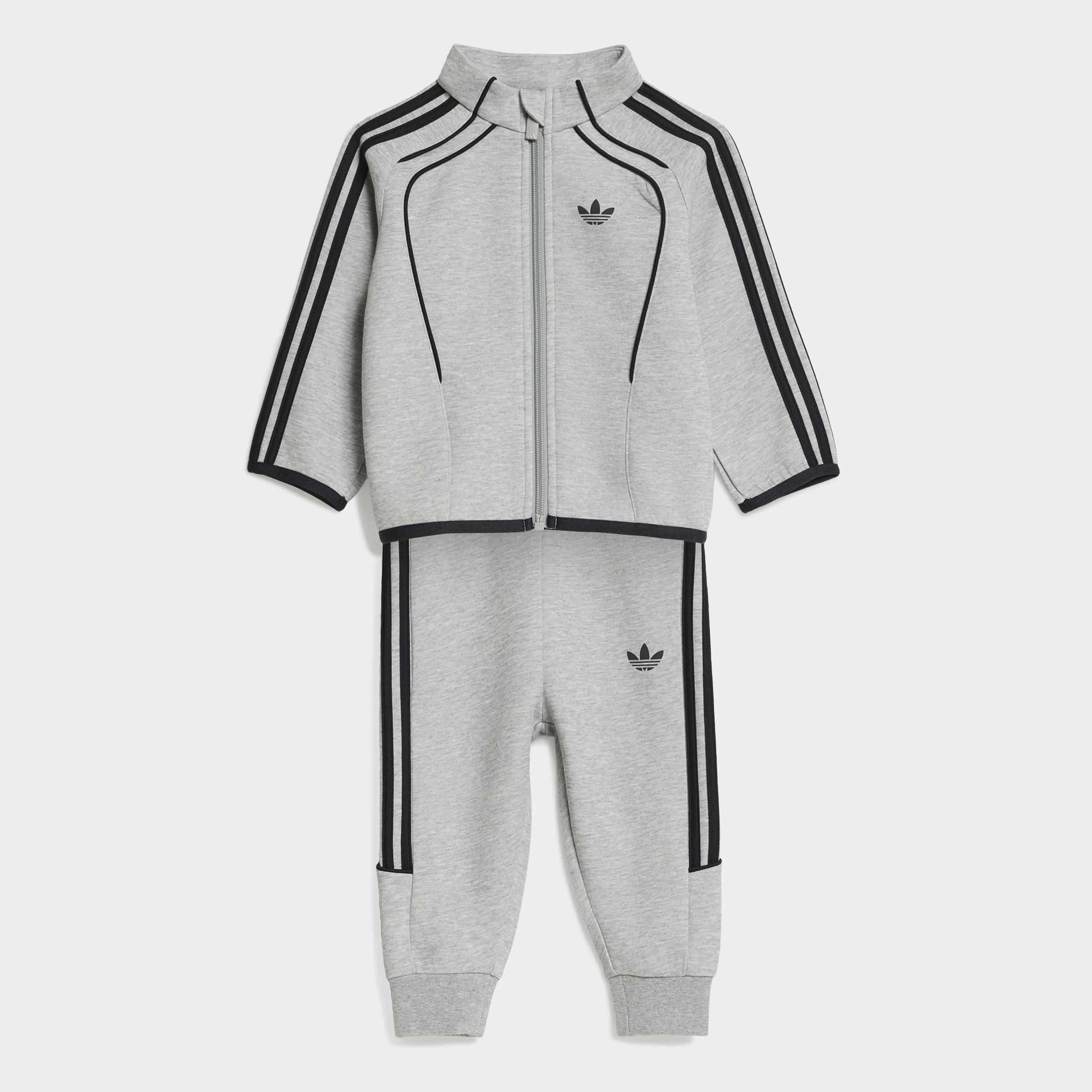 Kids Unisex SPACER Tracksuit, Grey