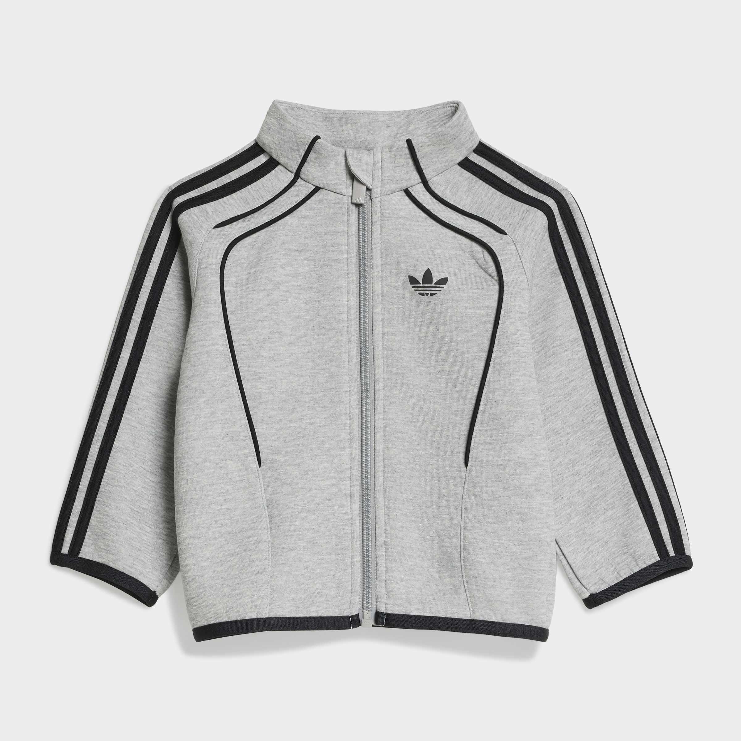 Kids Unisex SPACER Tracksuit, Grey, A701_ONE, large image number 7