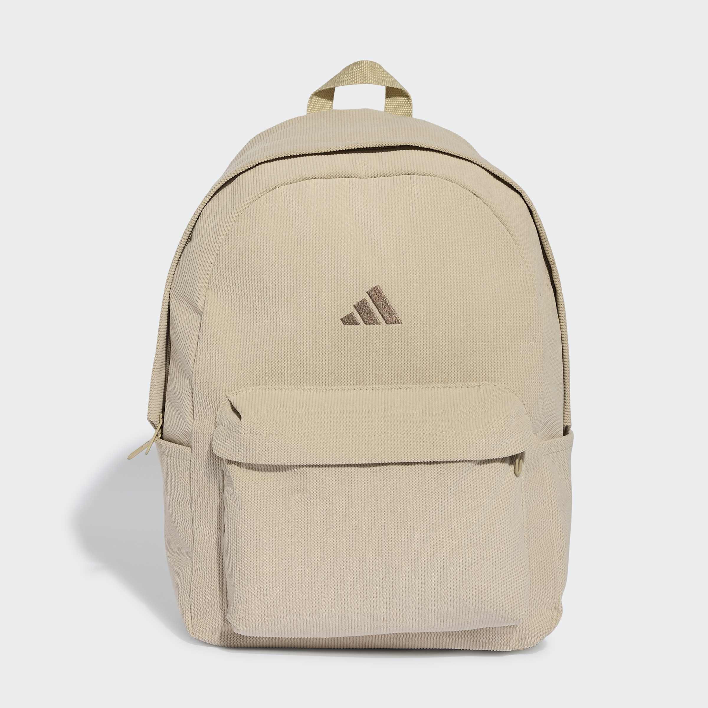 Unisex Essentials Material Backpack, Beige