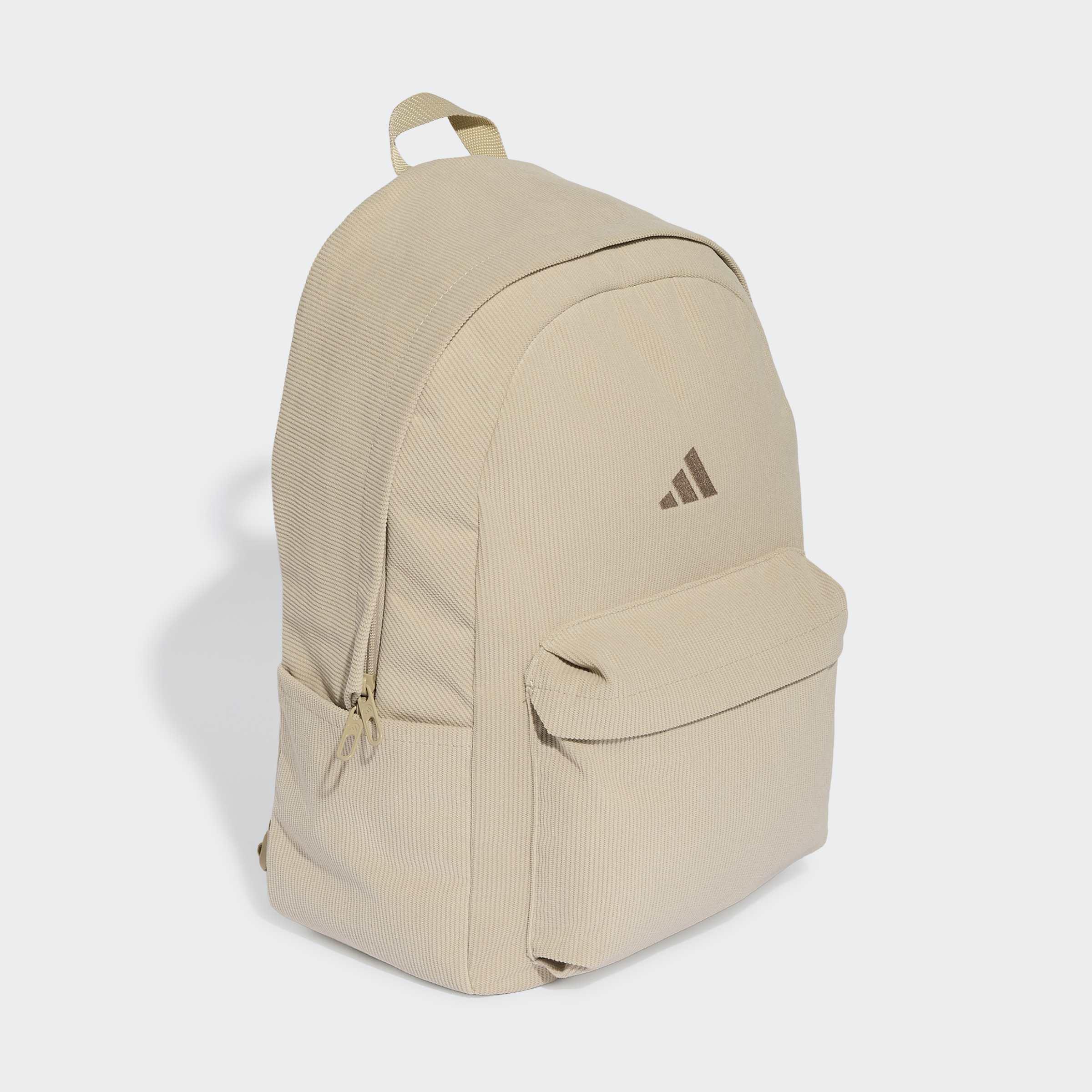 Unisex Essentials Material Backpack, Beige, A701_ONE, large image number 6