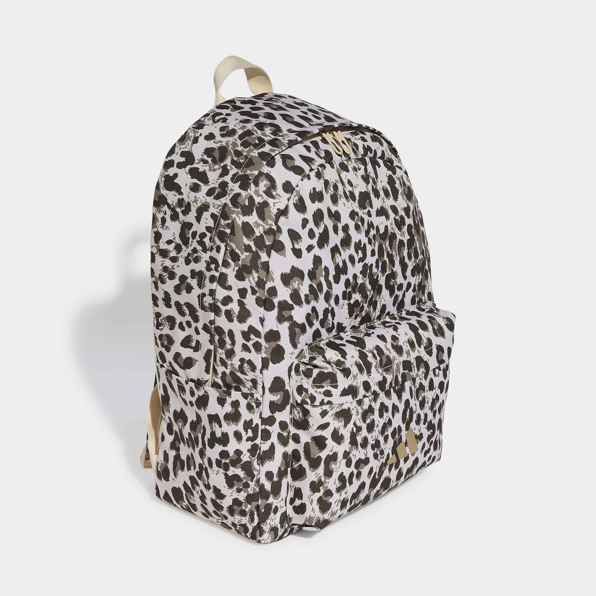 Unisex Leo Graphic Backpack, Beige