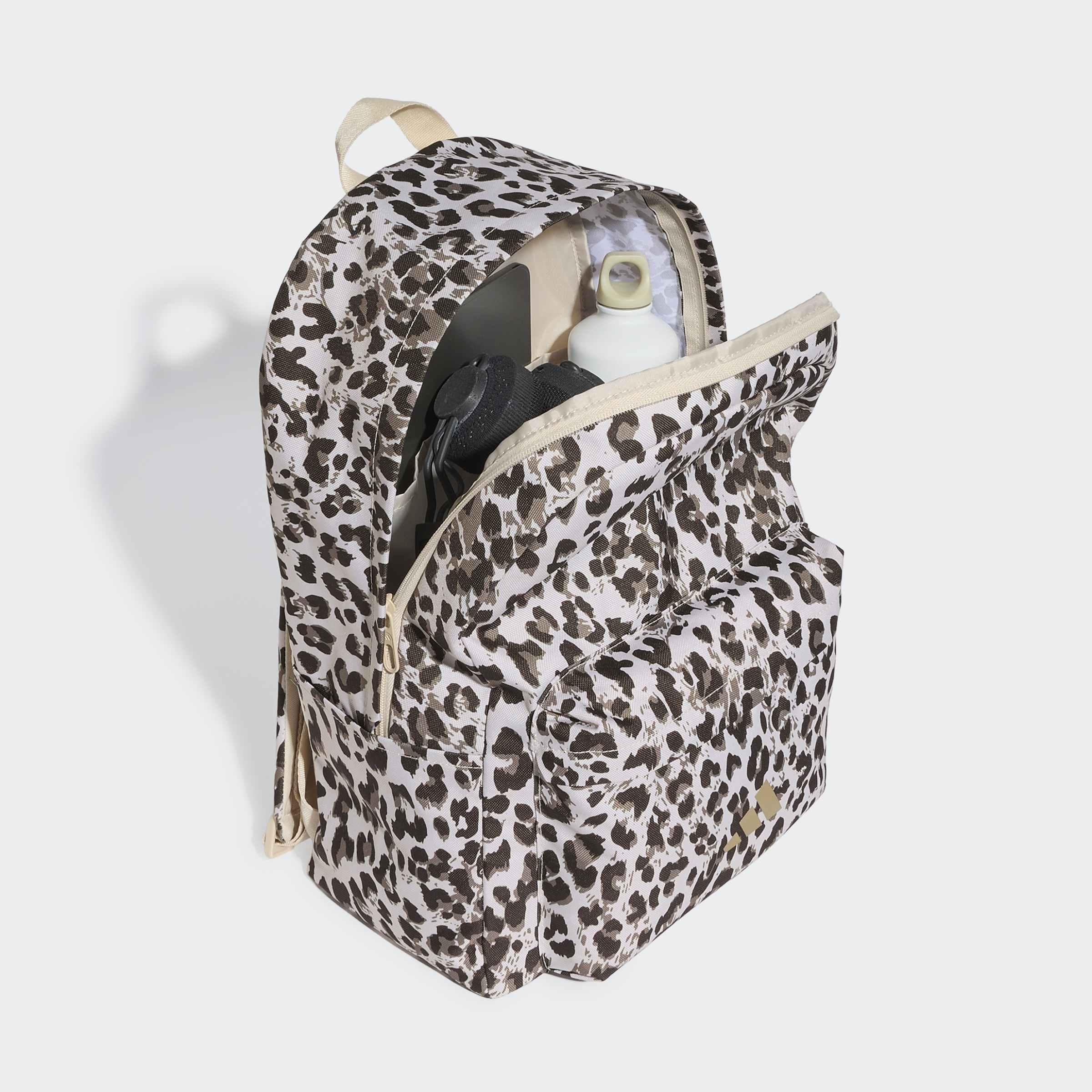 Unisex Leo Graphic Backpack, Beige, A701_ONE, large image number 2