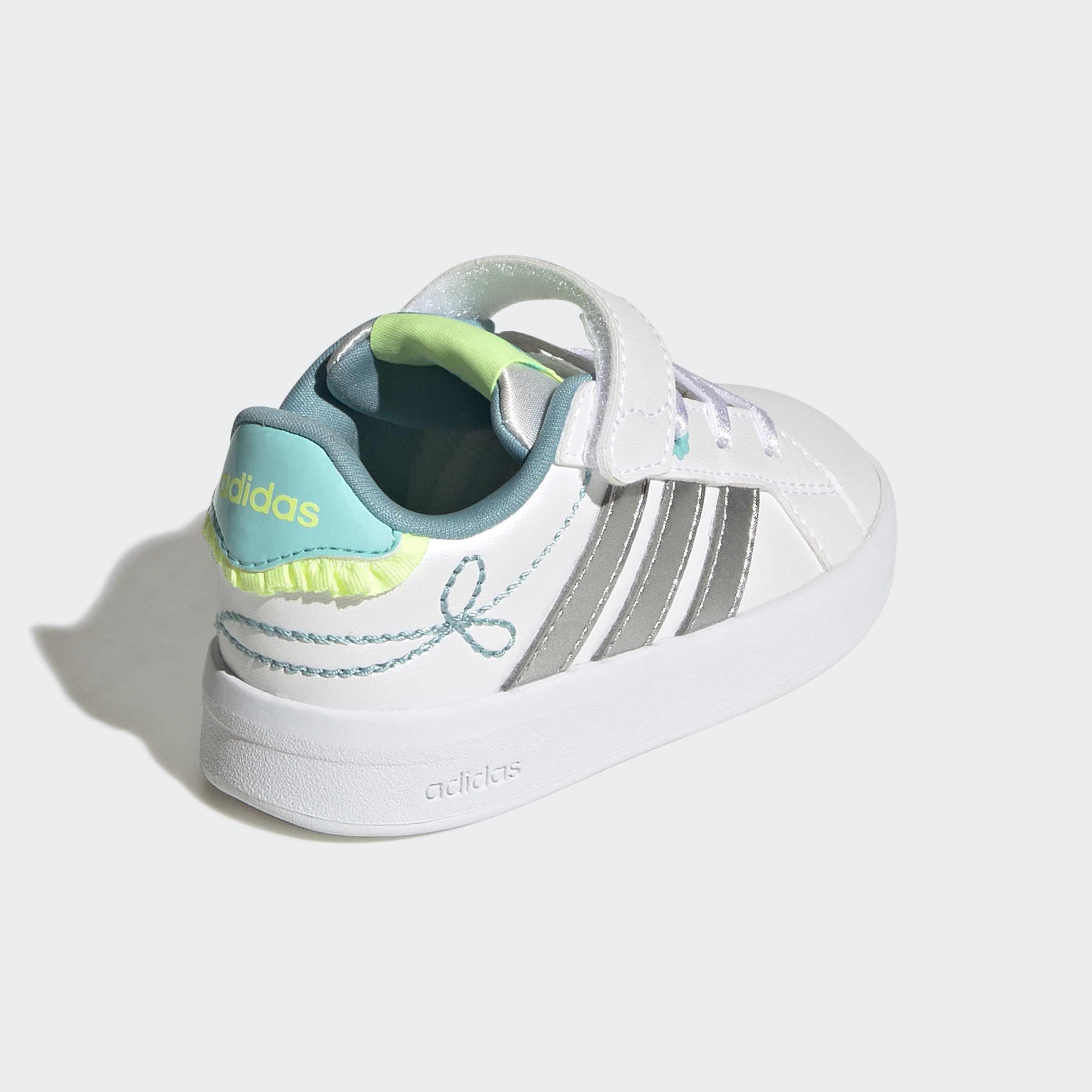 Kids Unisex Grand Court 3.0 Shoes, White, A701_ONE, large image number 3