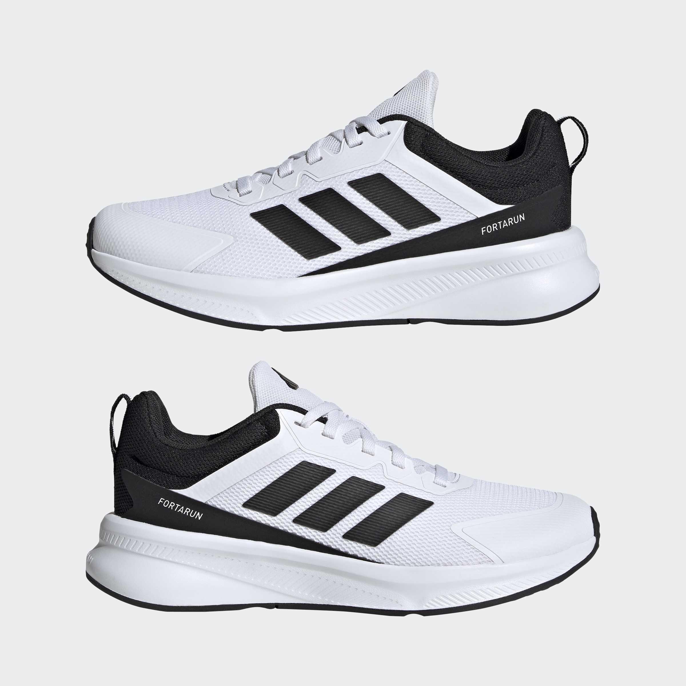 Kids Unisex Fortarun 4.0 Shoes, White, A701_ONE, large image number 6