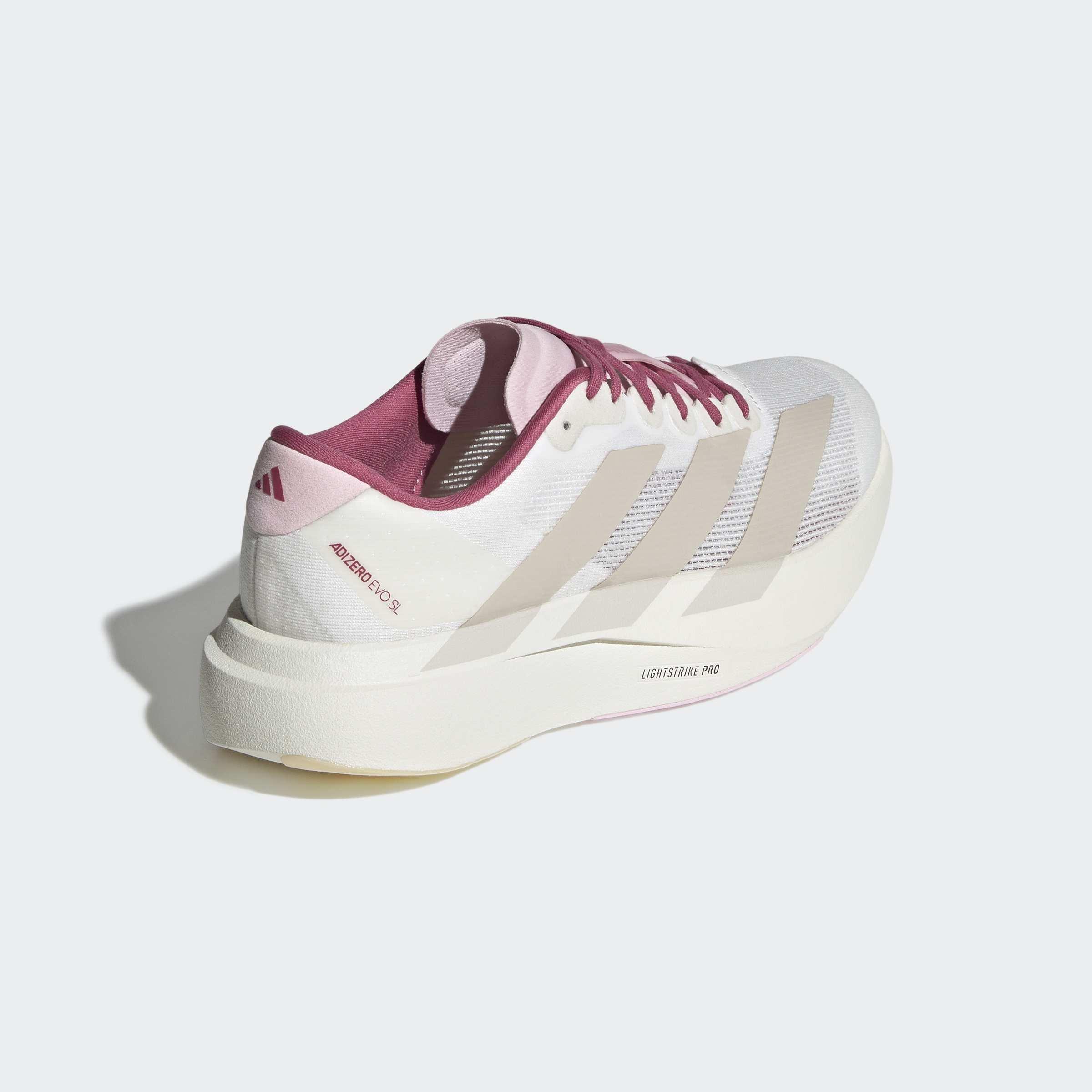 Adizero Evo SL Shoes, White, A701_ONE, large image number 3