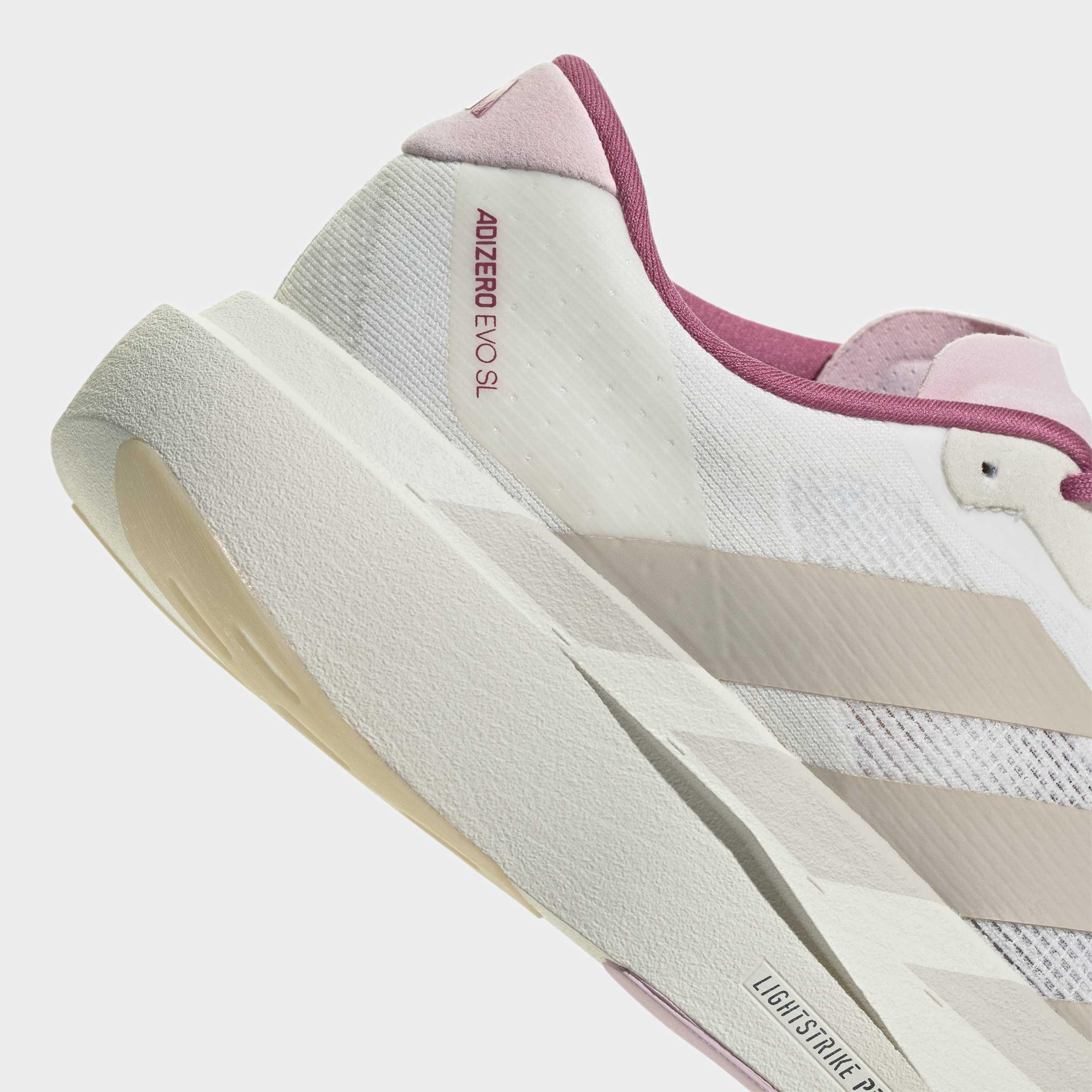 Adizero Evo SL Shoes, White, A701_ONE, large image number 5