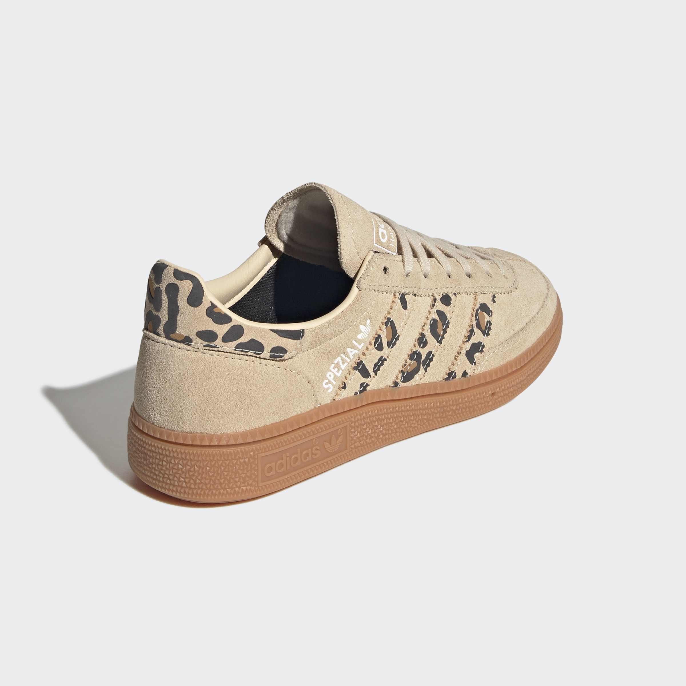 Kids Unisex Handball Spezial Shoes, Beige, A701_ONE, large image number 3