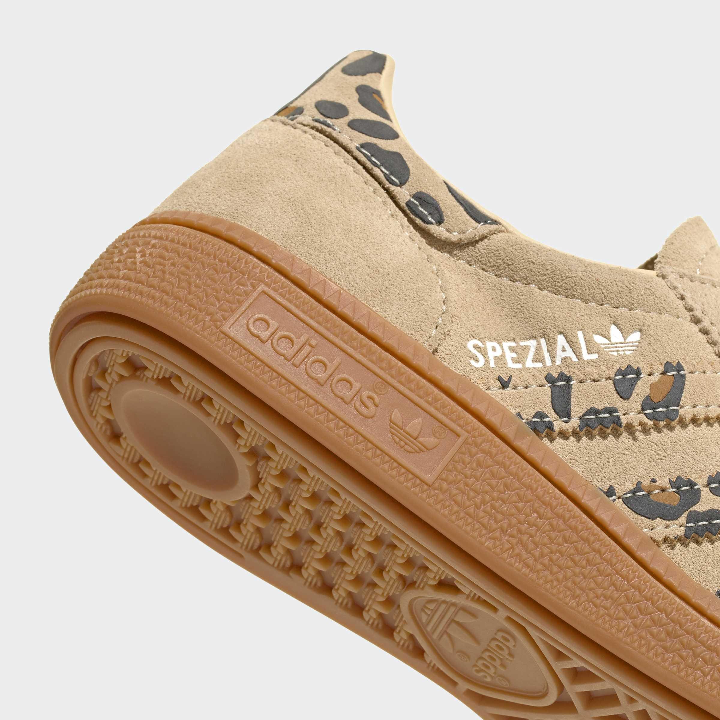 Kids Unisex Handball Spezial Shoes, Beige, A701_ONE, large image number 5