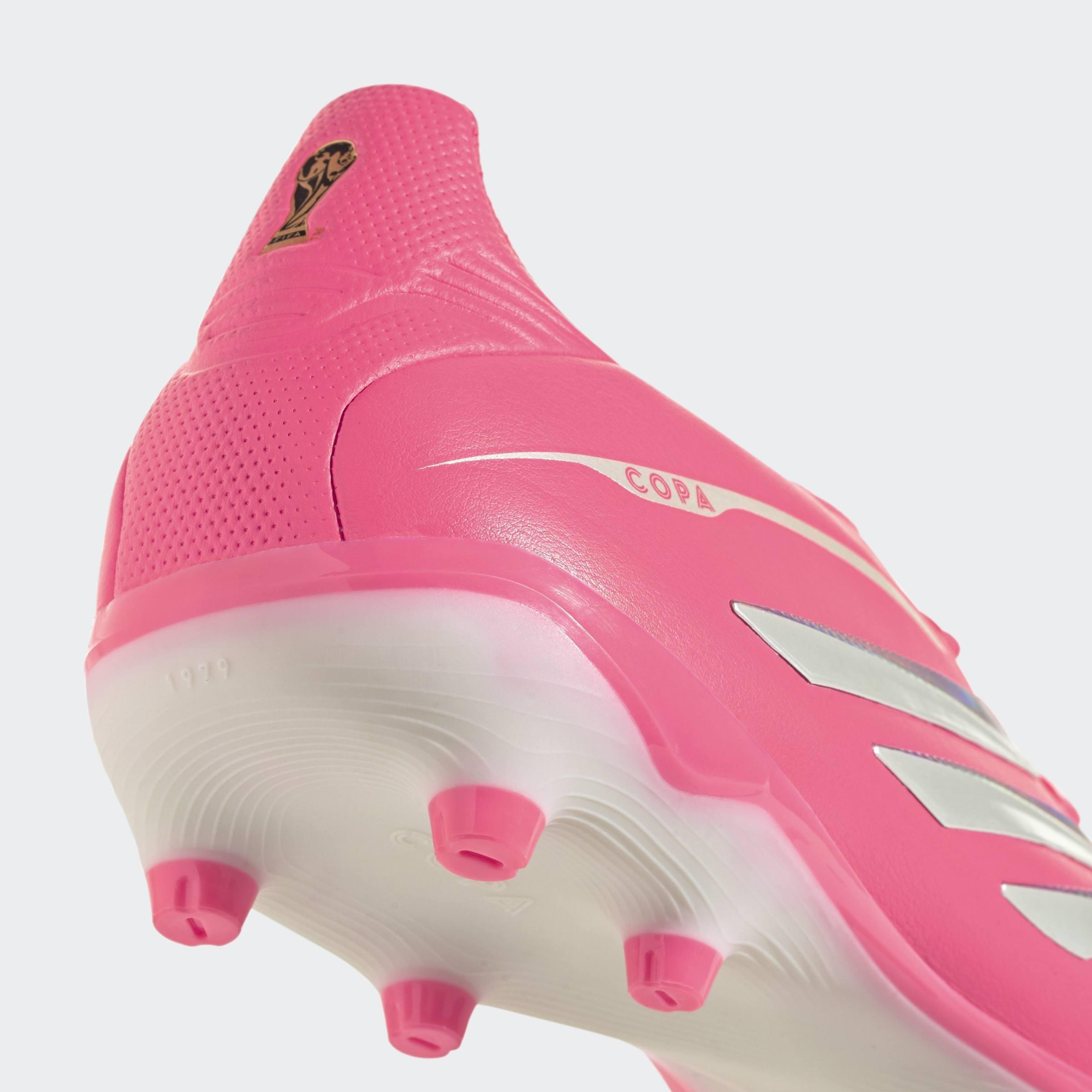 Unisex Copa Pure IV League Firm Ground Football Boots, Pink, A701_ONE, large image number 4