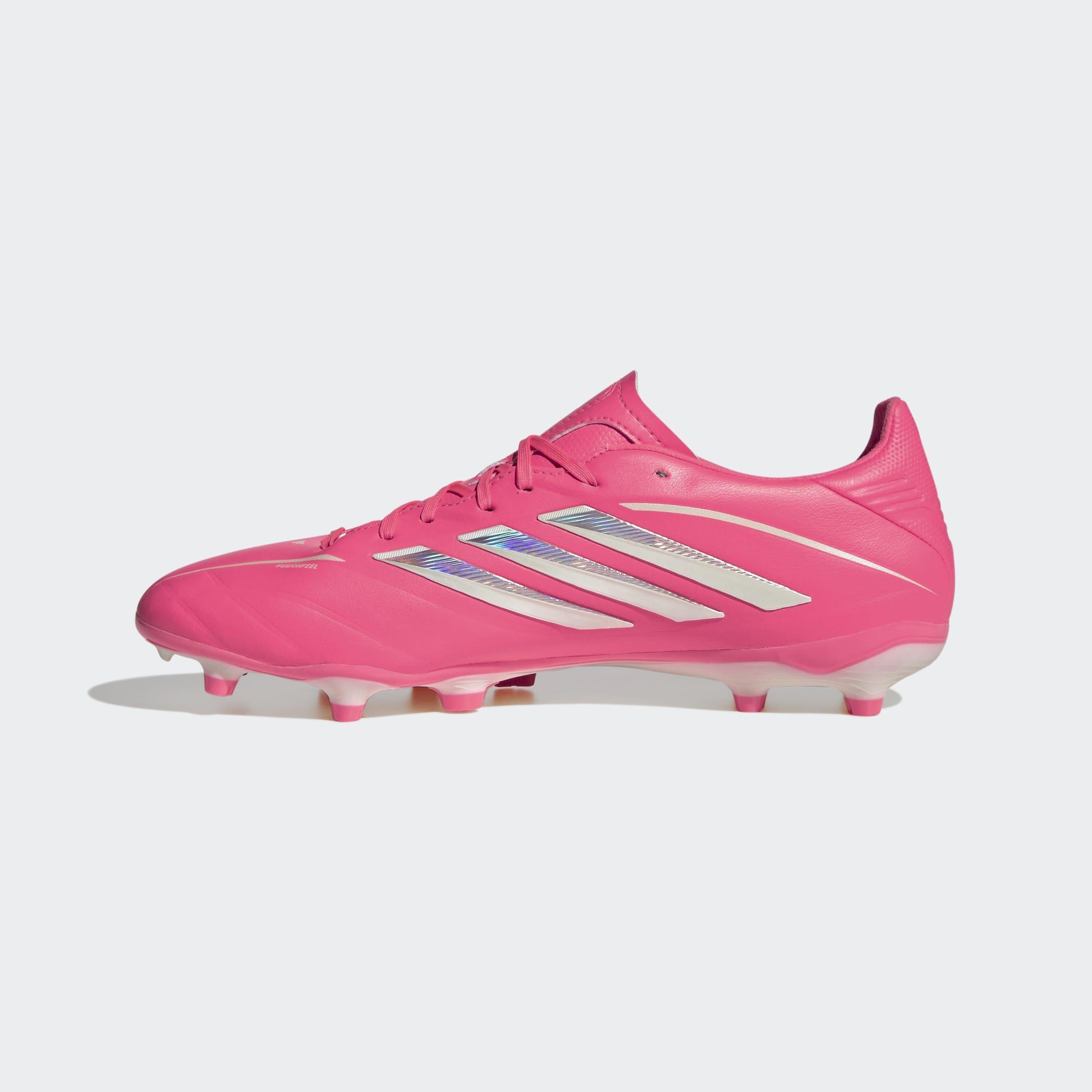 Unisex Copa Pure IV League Firm Ground Football Boots, Pink, A701_ONE, large image number 6