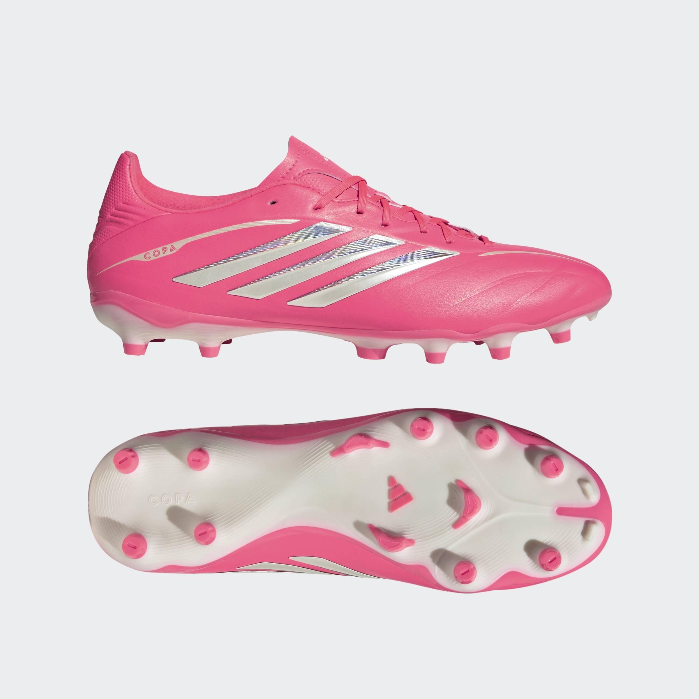 Unisex Copa Pure IV League Firm Ground Football Boots, Pink, A701_ONE, large image number 7
