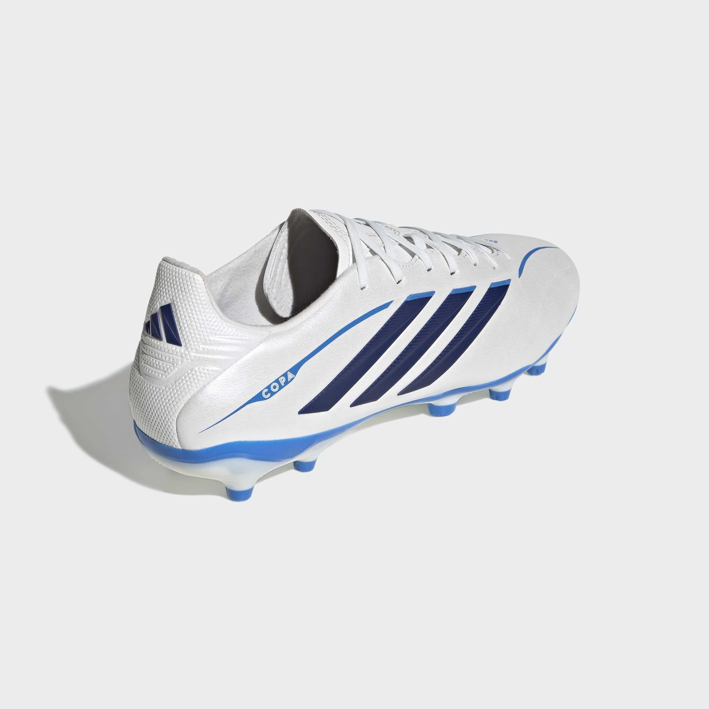 Unisex Copa Pure IV League Firm Ground Football Boots, White, A701_ONE, large image number 3