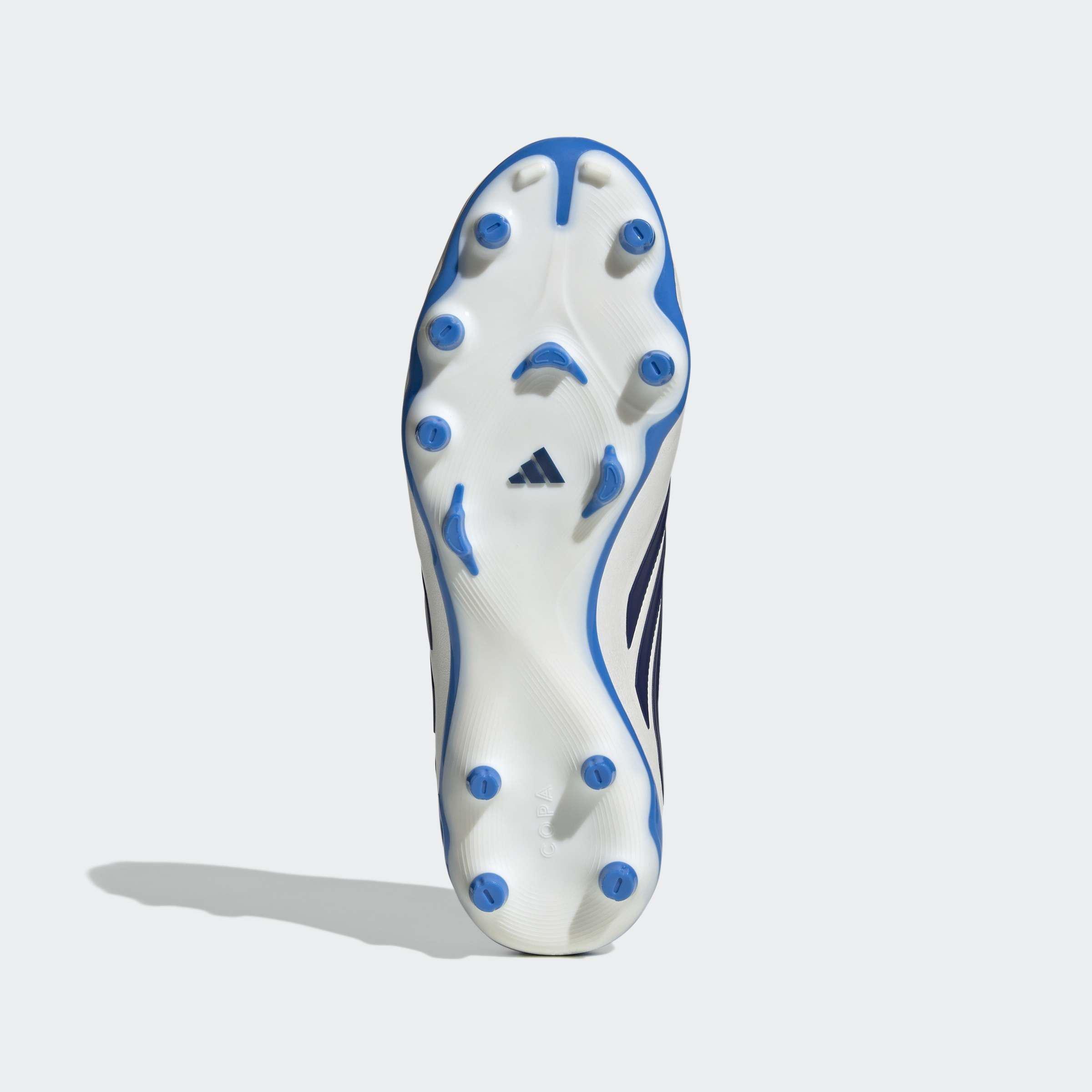 Unisex Copa Pure IV League Firm Ground Football Boots, White, A701_ONE, large image number 6