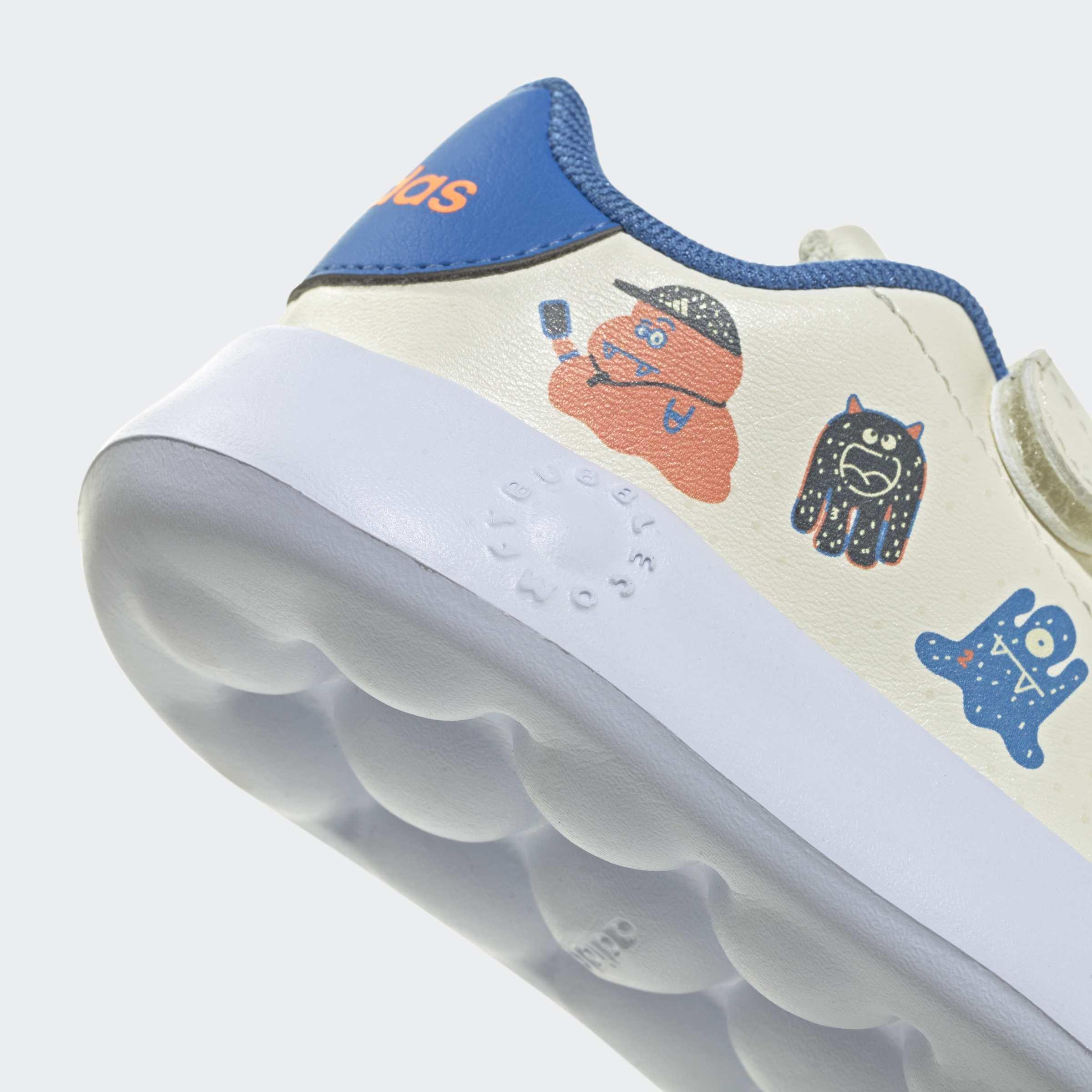 Kids Unisex Advantage Shoes, White, A701_ONE, large image number 5