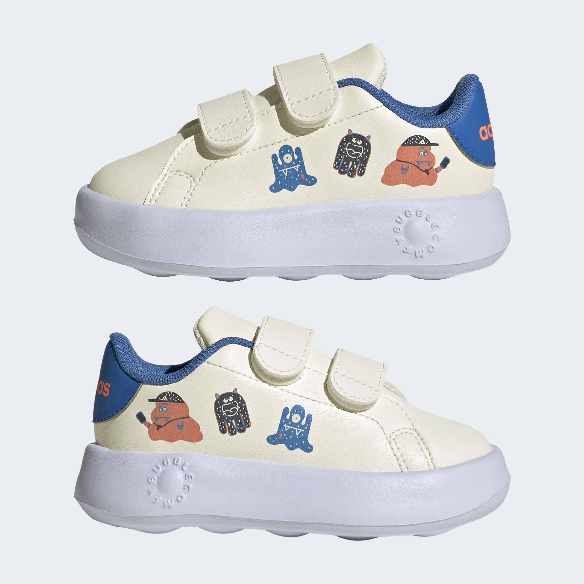 Kids Unisex Advantage Shoes, White, A701_ONE, large image number 6